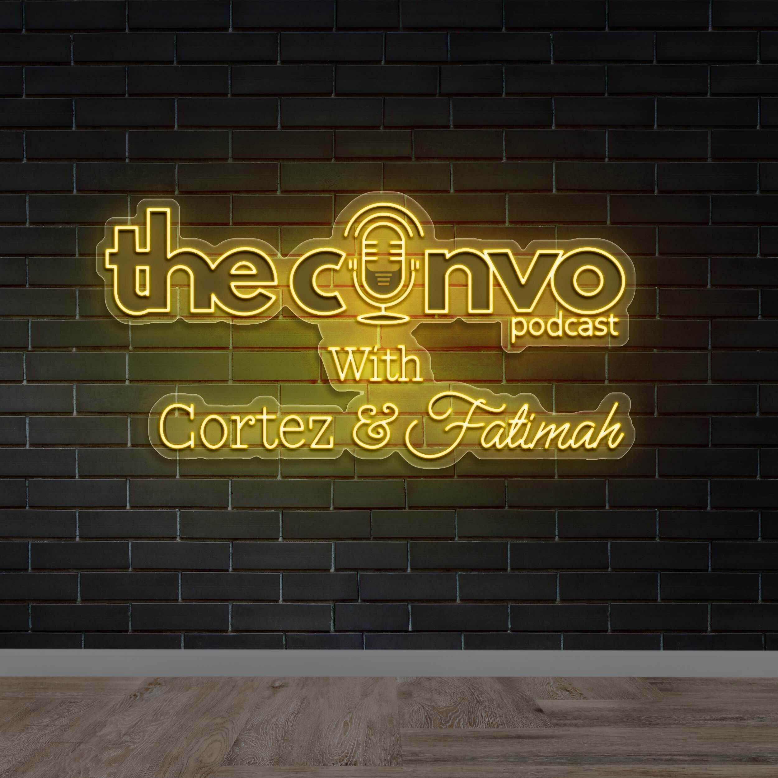 the convo podcast - Premium Neon Artwork