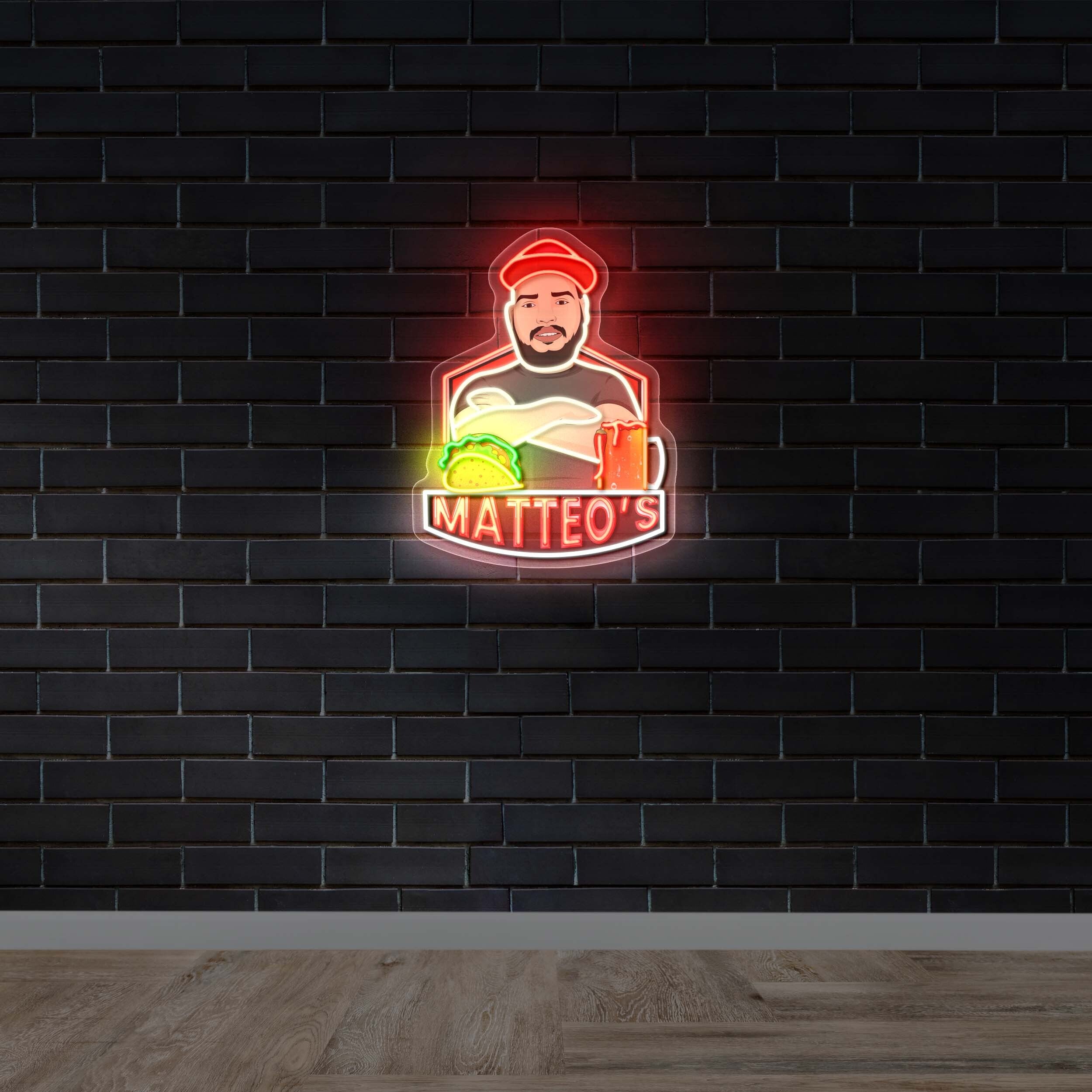 Matteo’s - Premium Neon Artwork