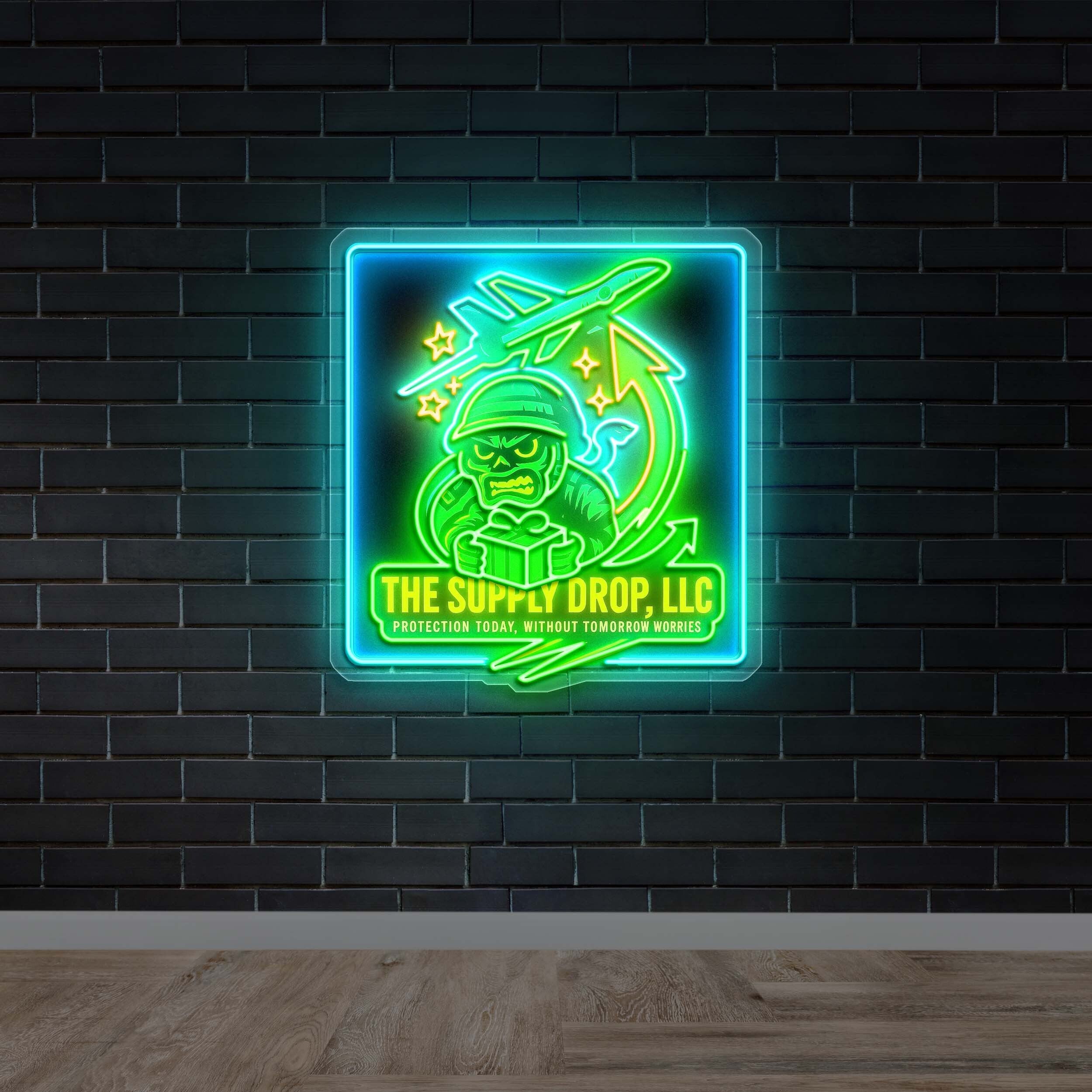 The Supply Drop LLC - Premium Neon Artwork
