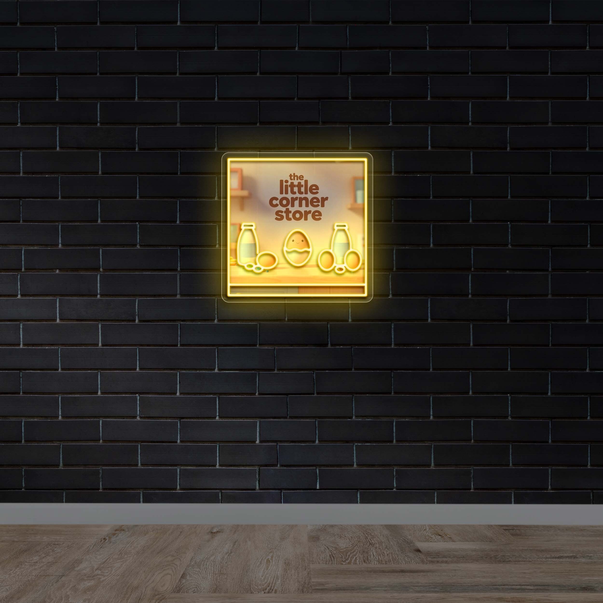 The Little Corner Store - Premium Neon Artwork