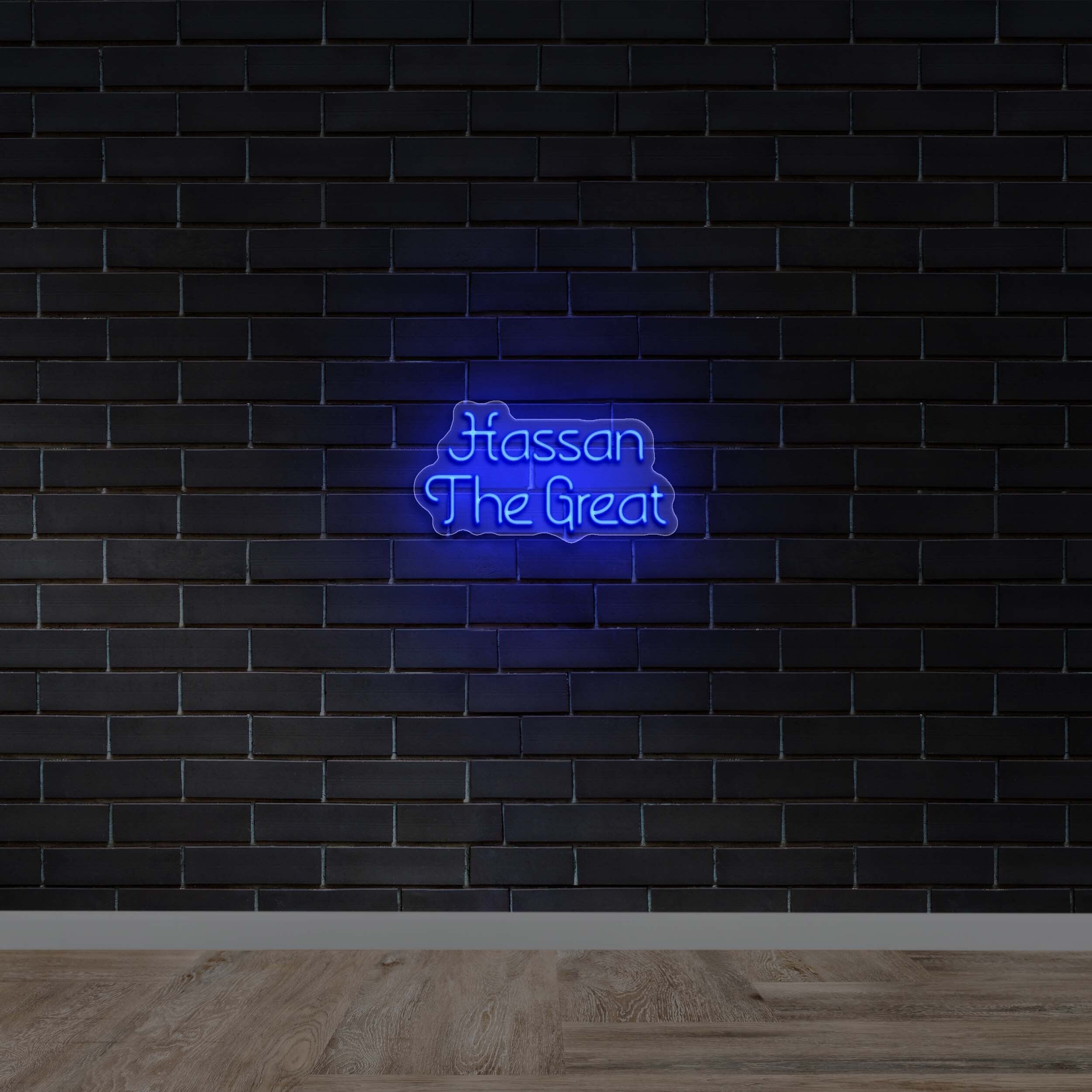 Hassan the Great - Premium Neon Artwork