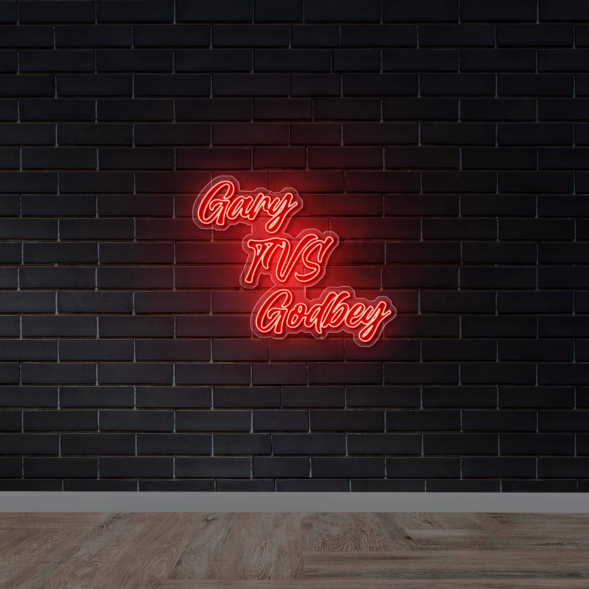 GARY TVS GODBEY | 2nd Version - Premium Neon Artwork