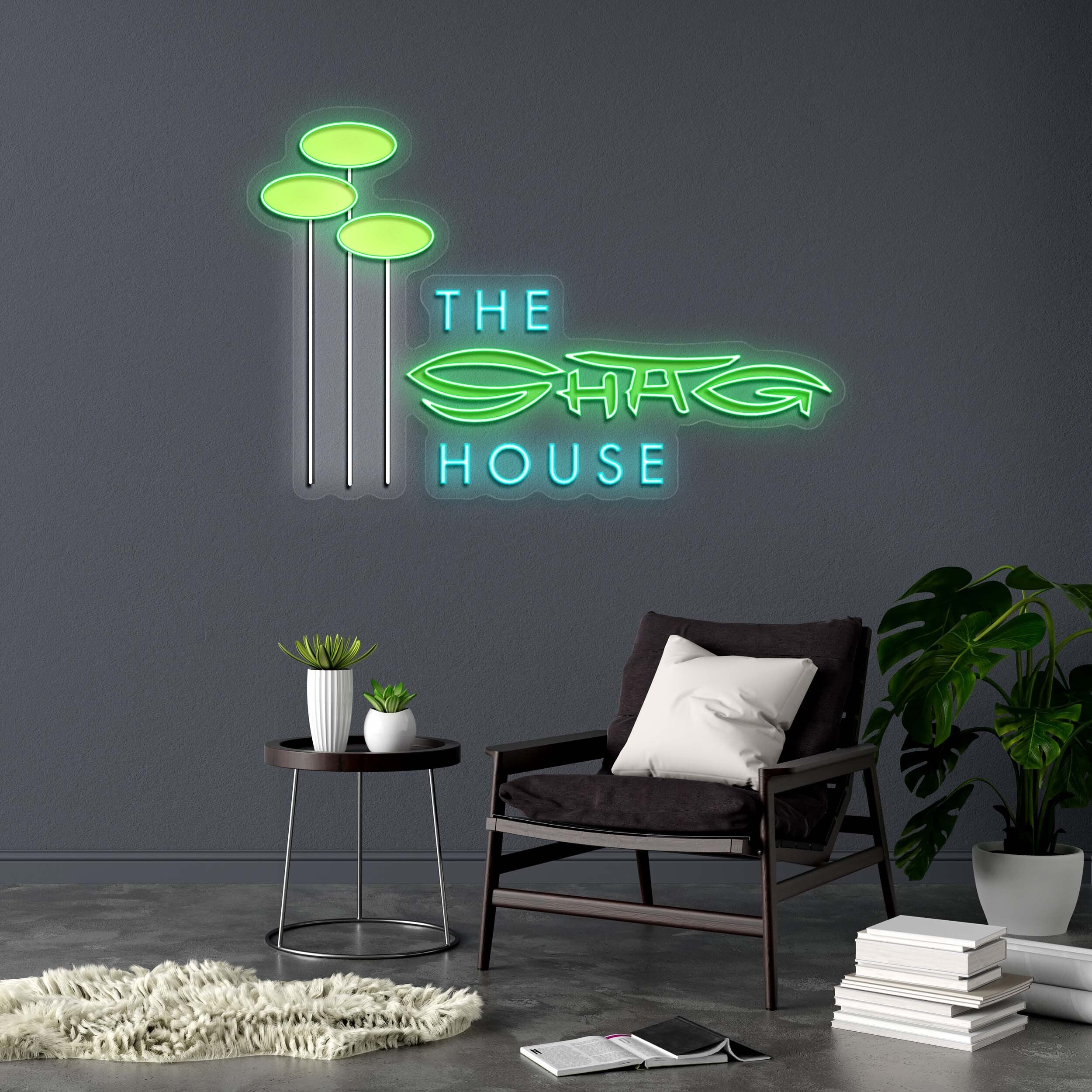 THE SHAG HOUSE ll - Premium Neon Artwork