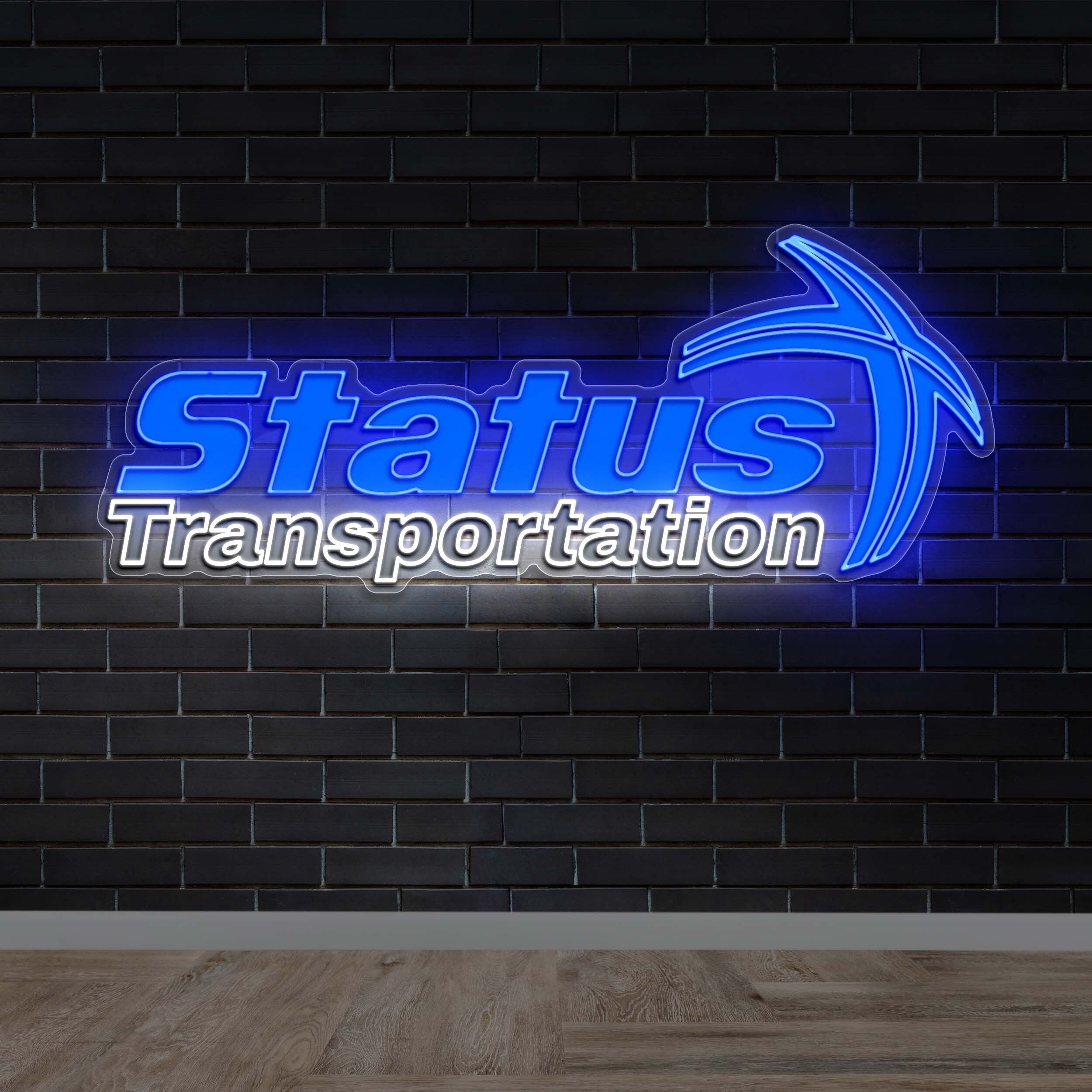 Status Transportation - Premium Neon Artwork