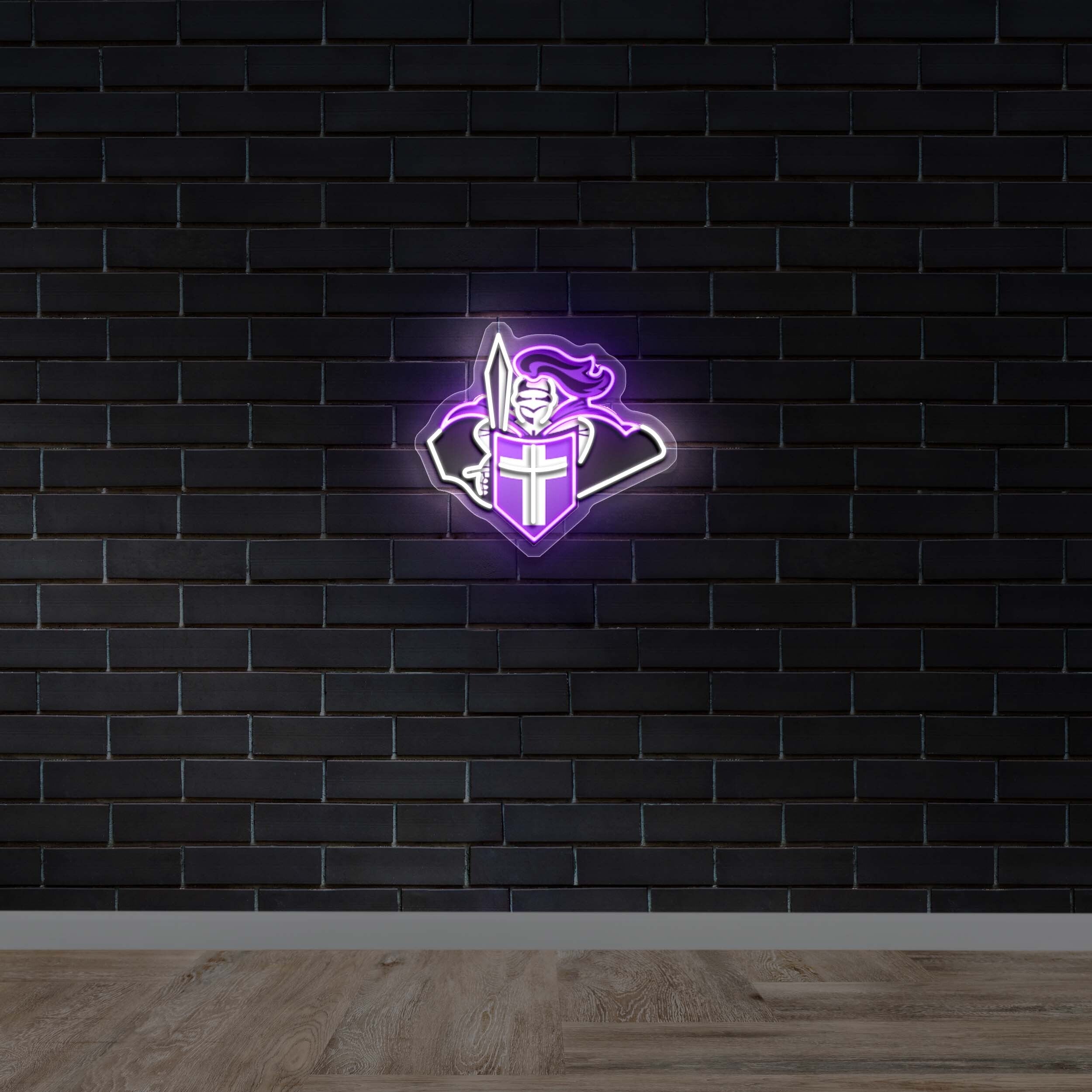 Holy Cross logo - Premium Neon Artwork