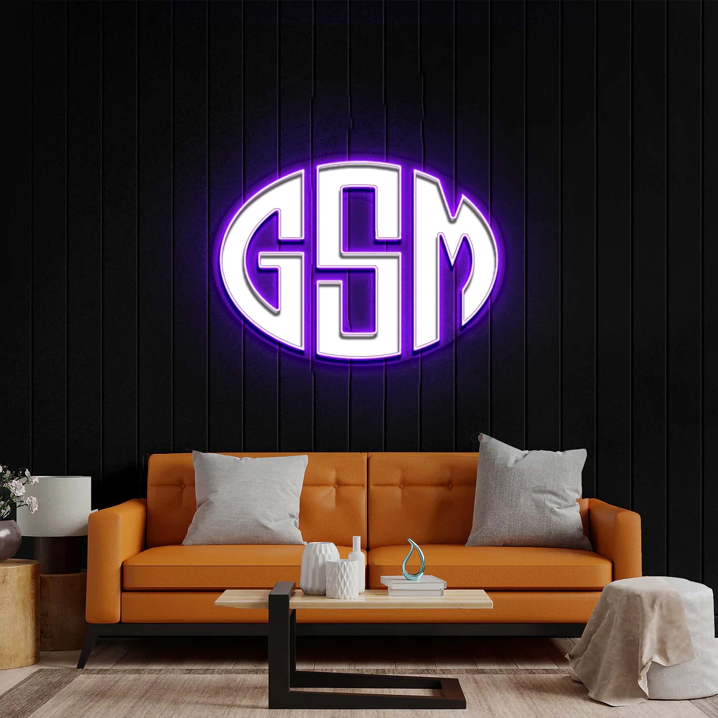 GSM - Premium Neon Artwork
