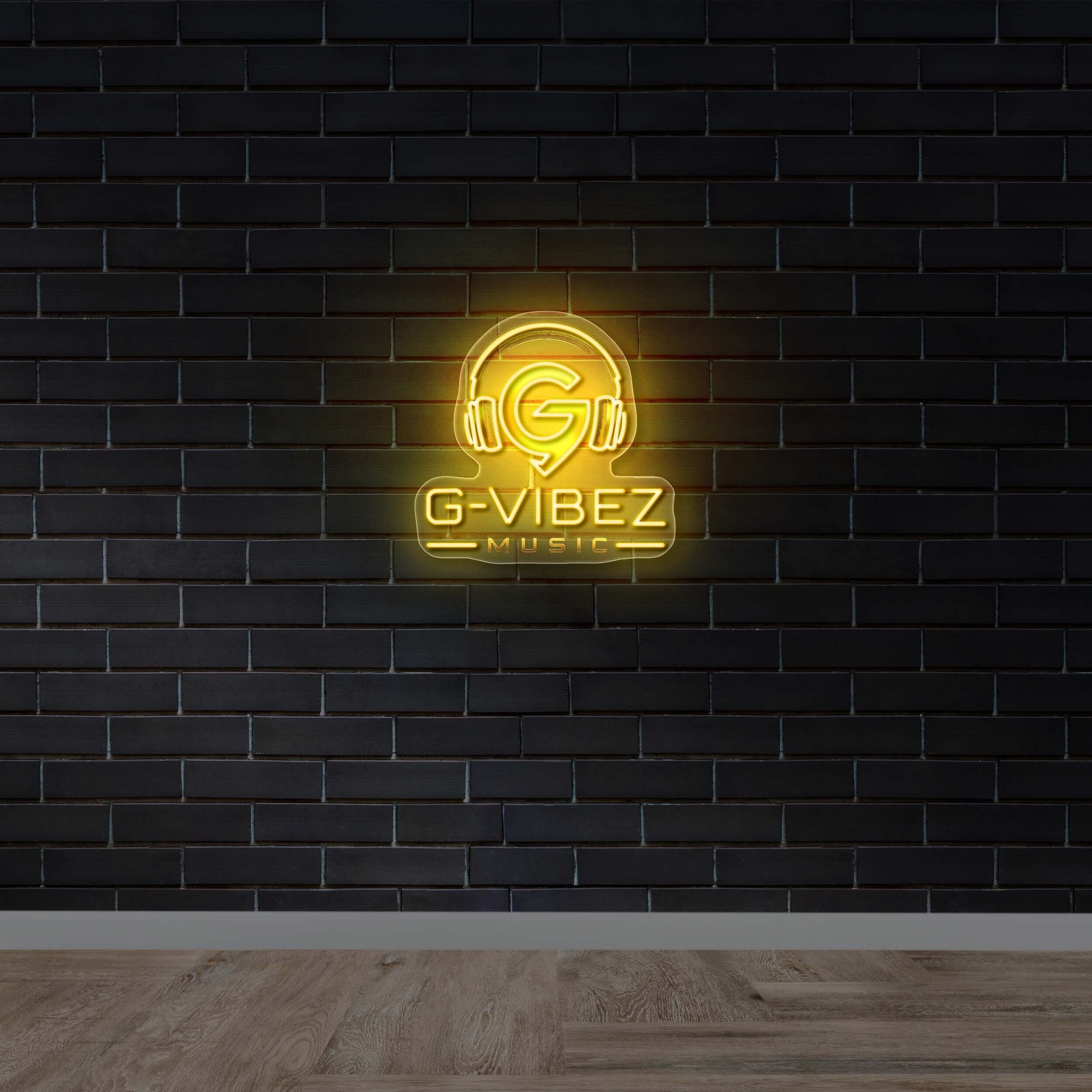 G-Vibez Music - Premium Neon Artwork