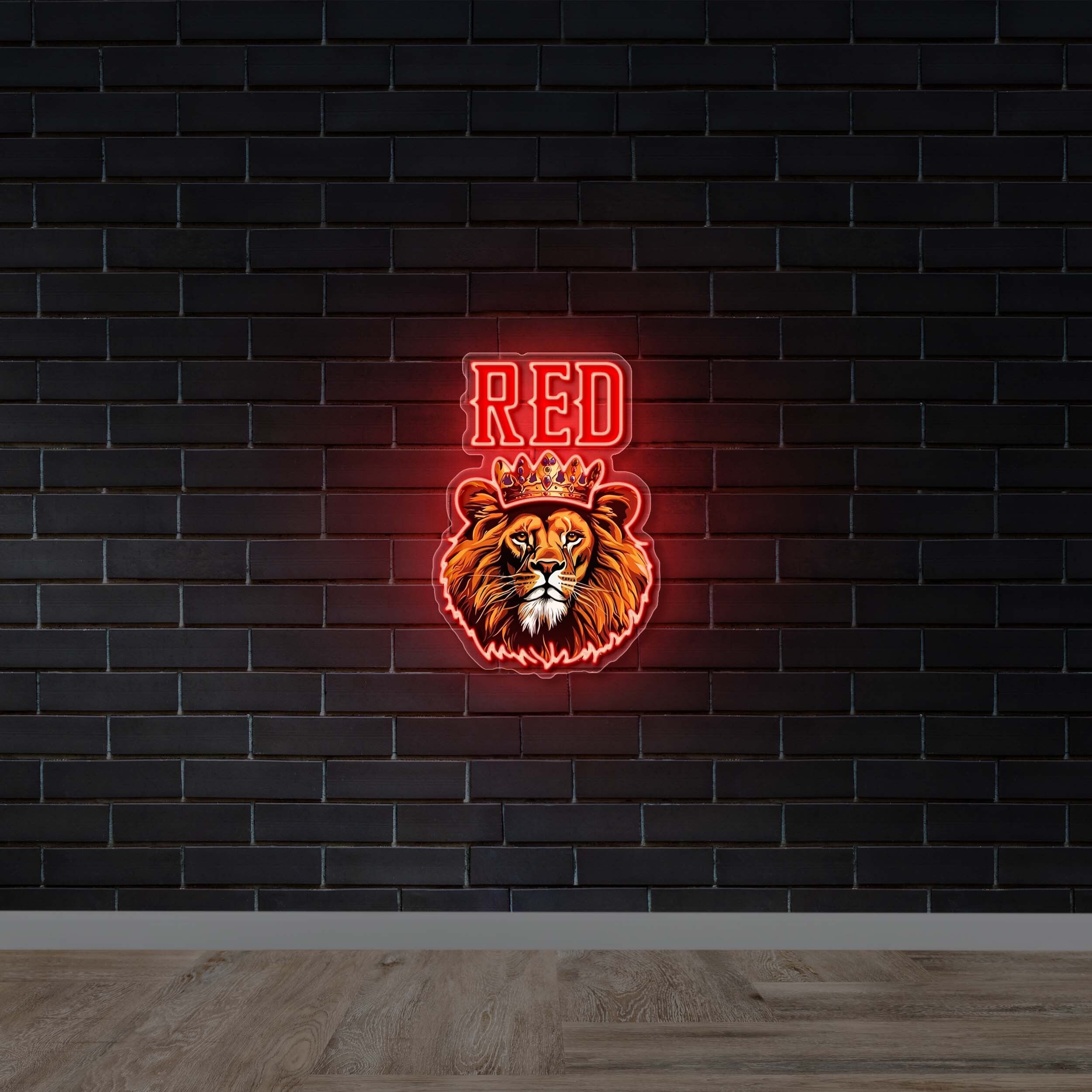 RED - Premium Neon Artwork