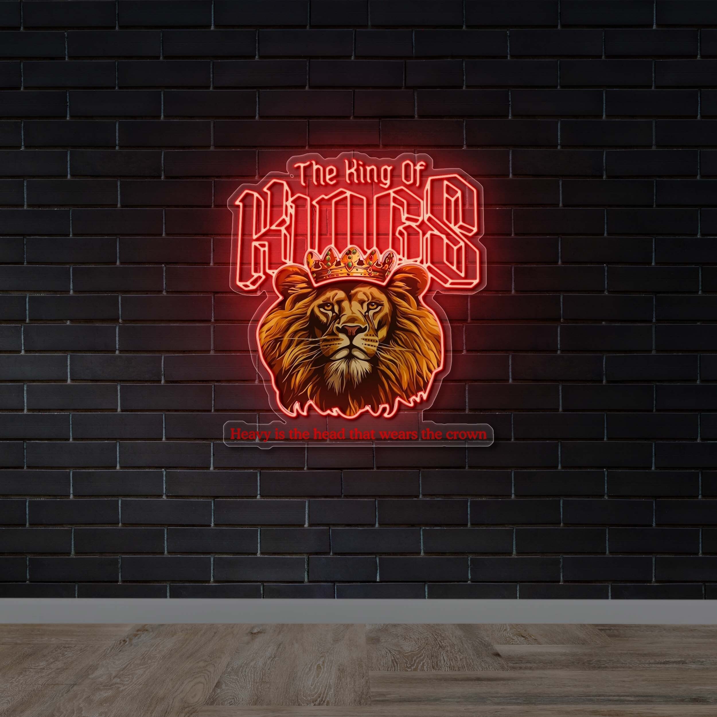 The King of Kings - Premium Neon Artwork