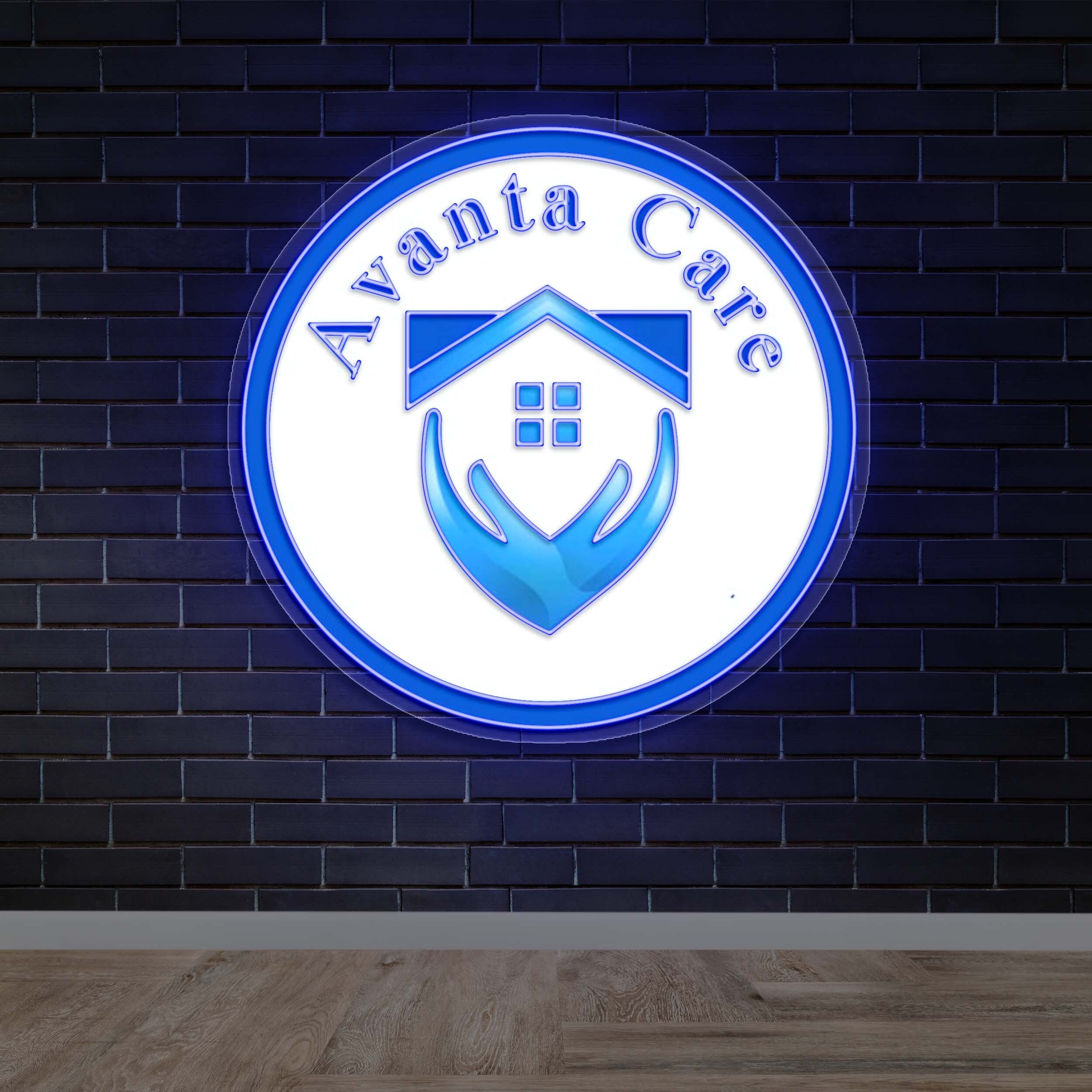 Avanta Care - Premium Neon Artwork