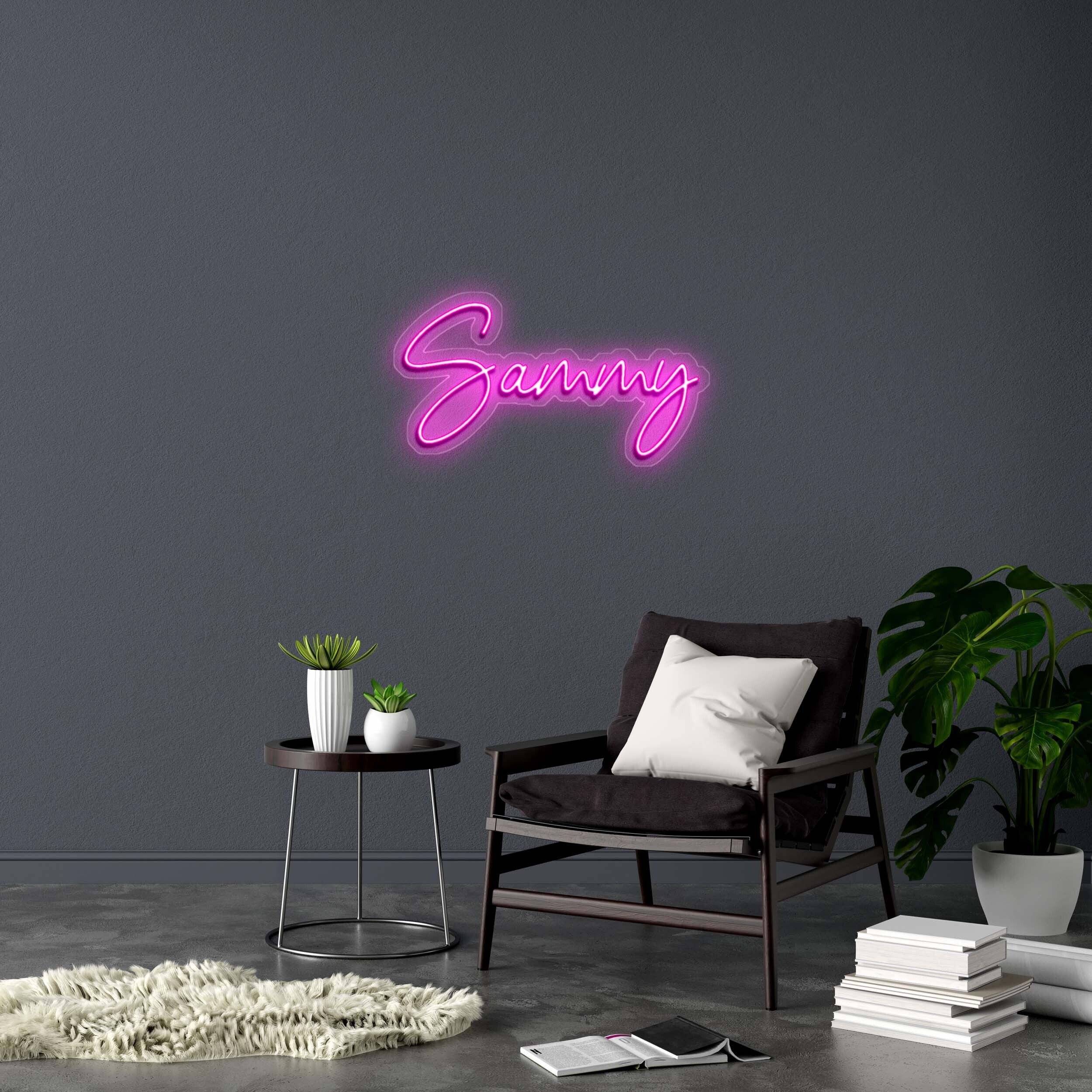 Sammy - Premium Neon Artwork