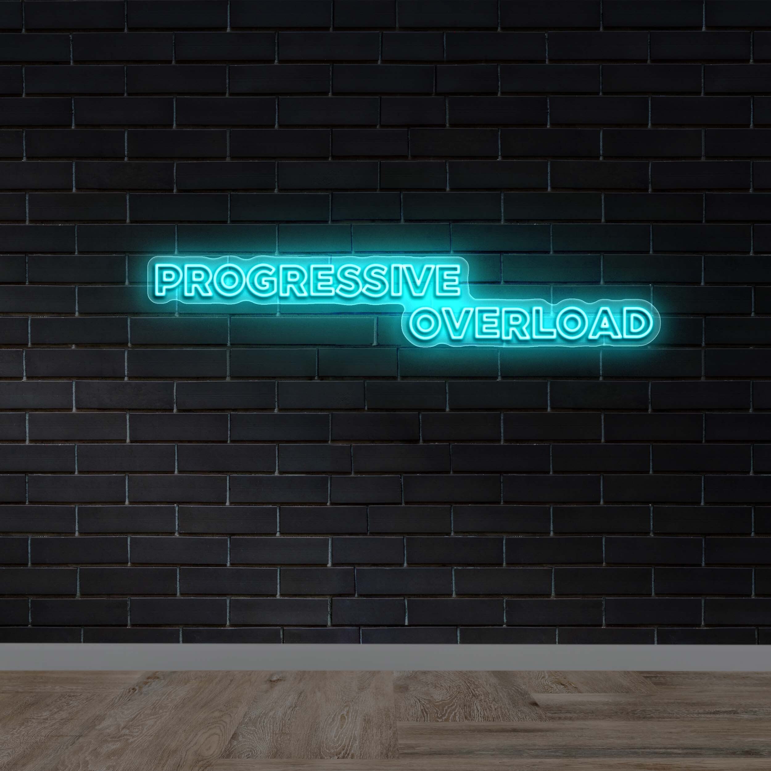 Progressive Overload | 2nd Version - Premium Neon Artwork