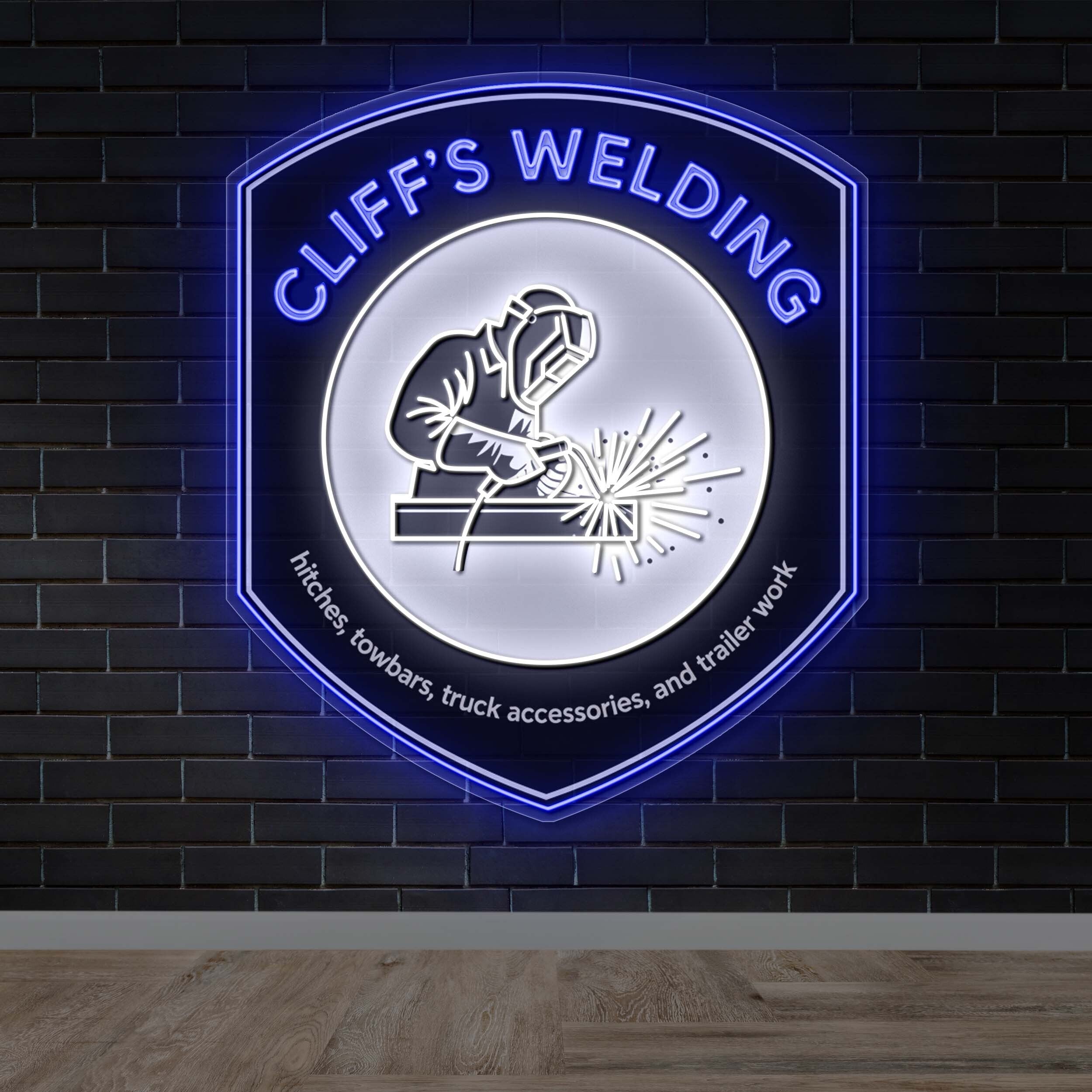 CLIFF’S WELDING - Premium Neon Artwork