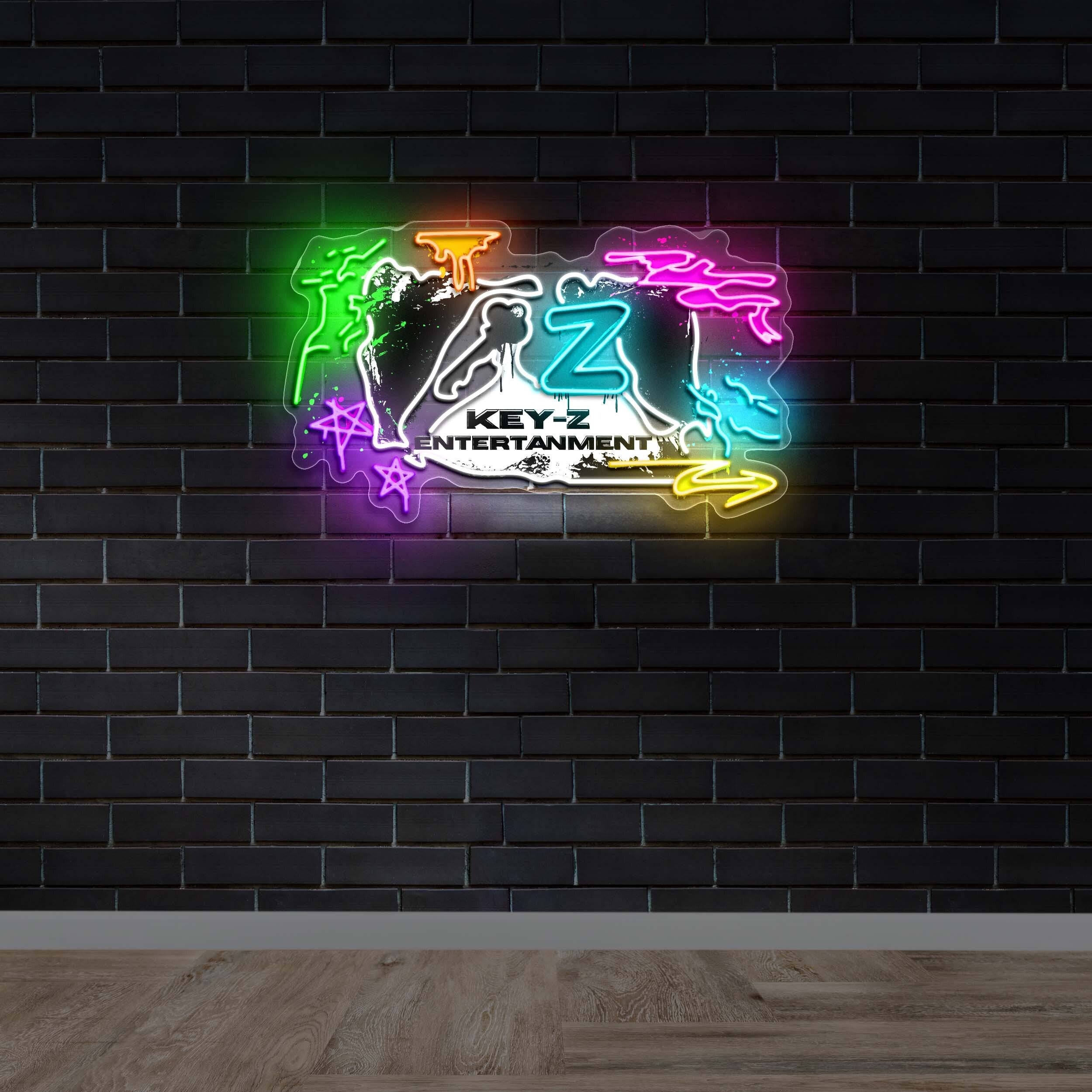 Key-Z - Premium Neon Artwork