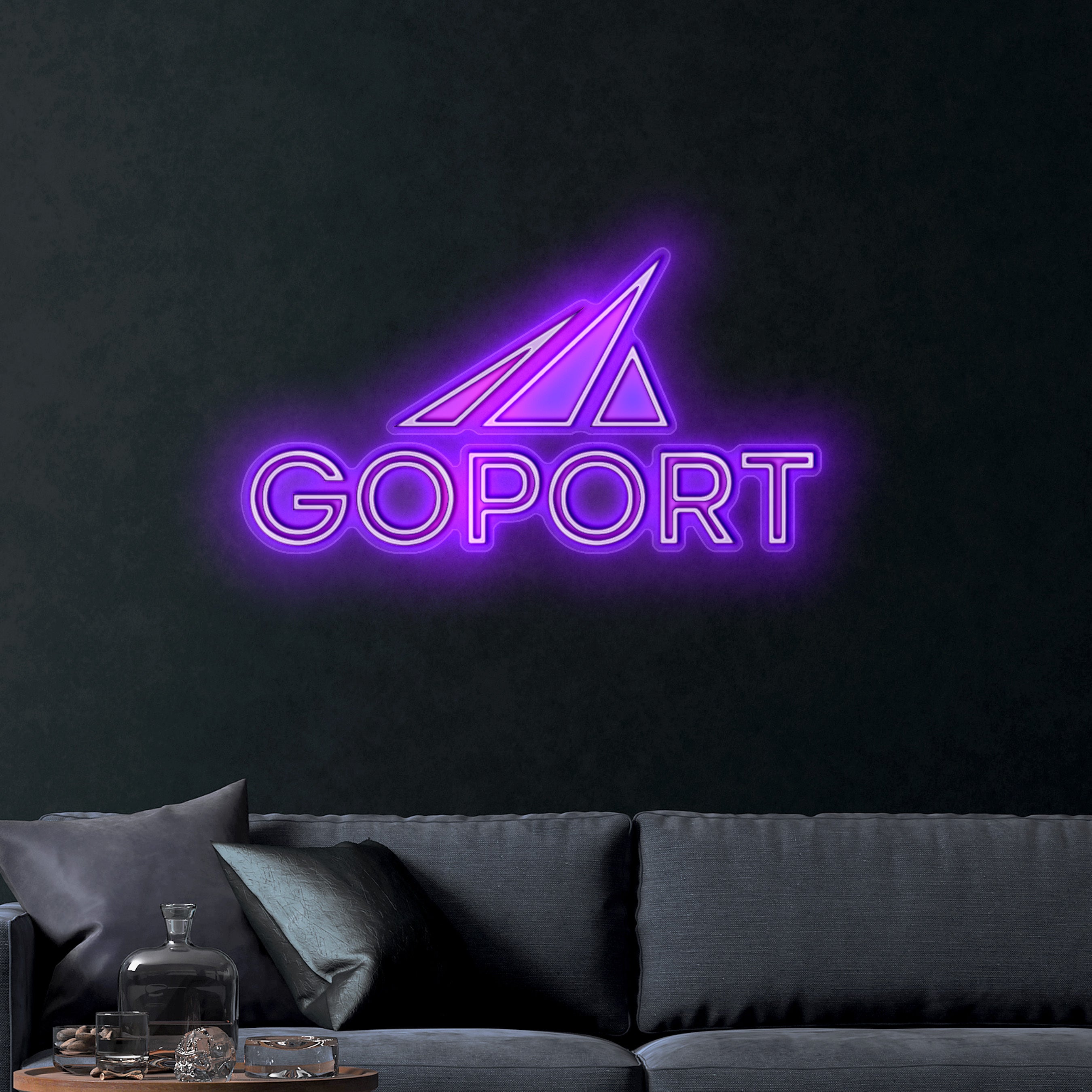 GOPORT – Premium Neon Artwork