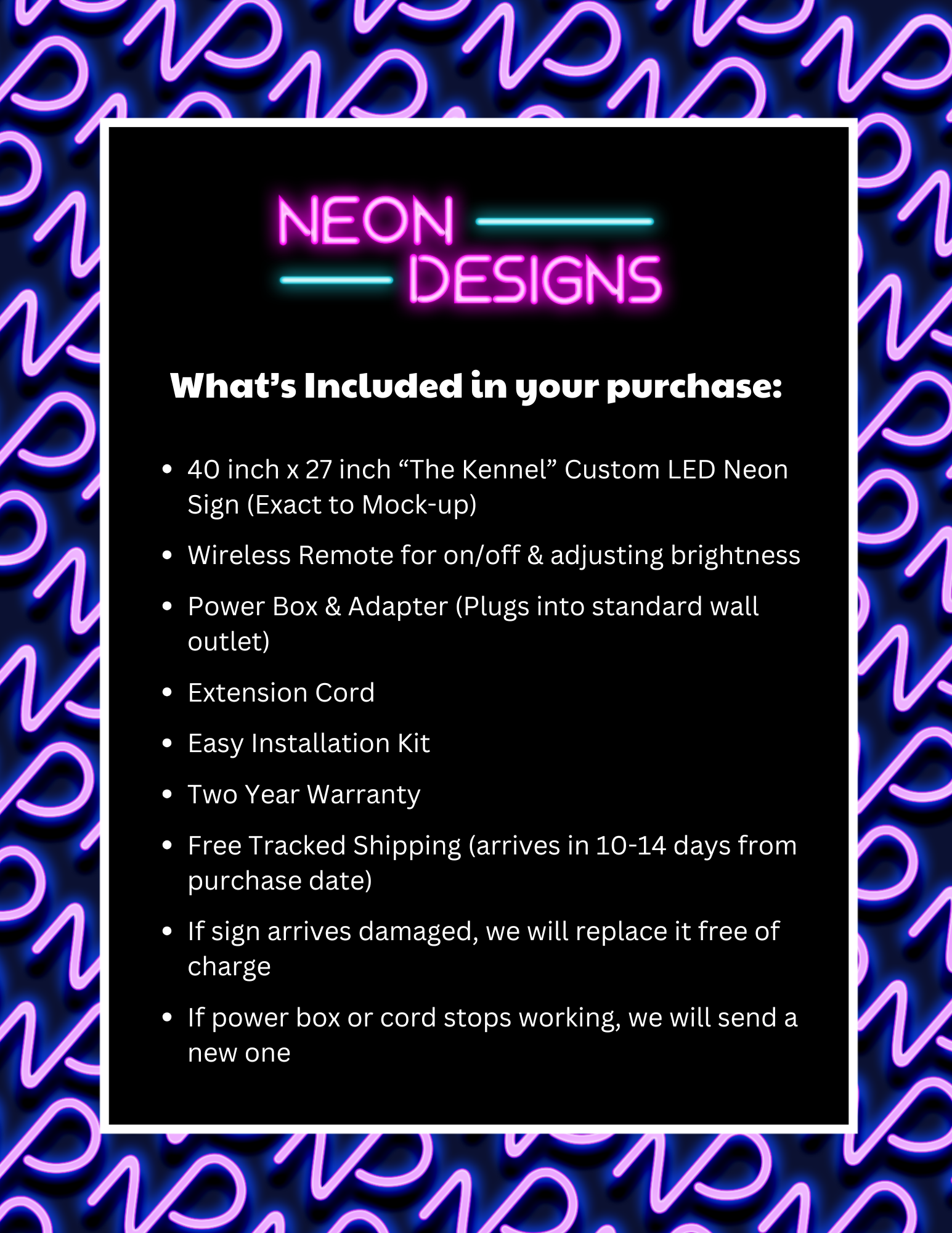 The Kennel - Premium Neon Artwork