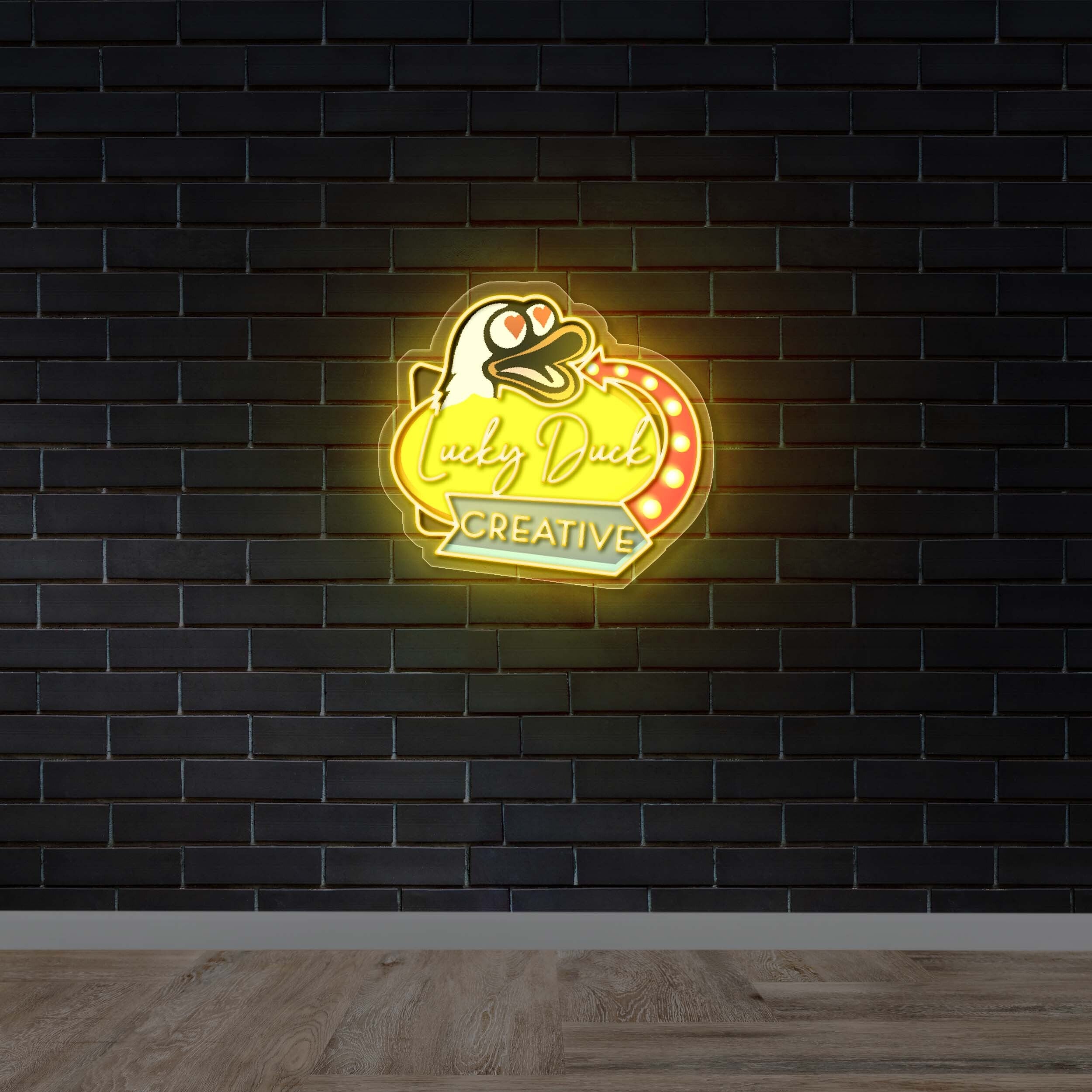 Lucky Duck Creative - Premium Neon Artwork