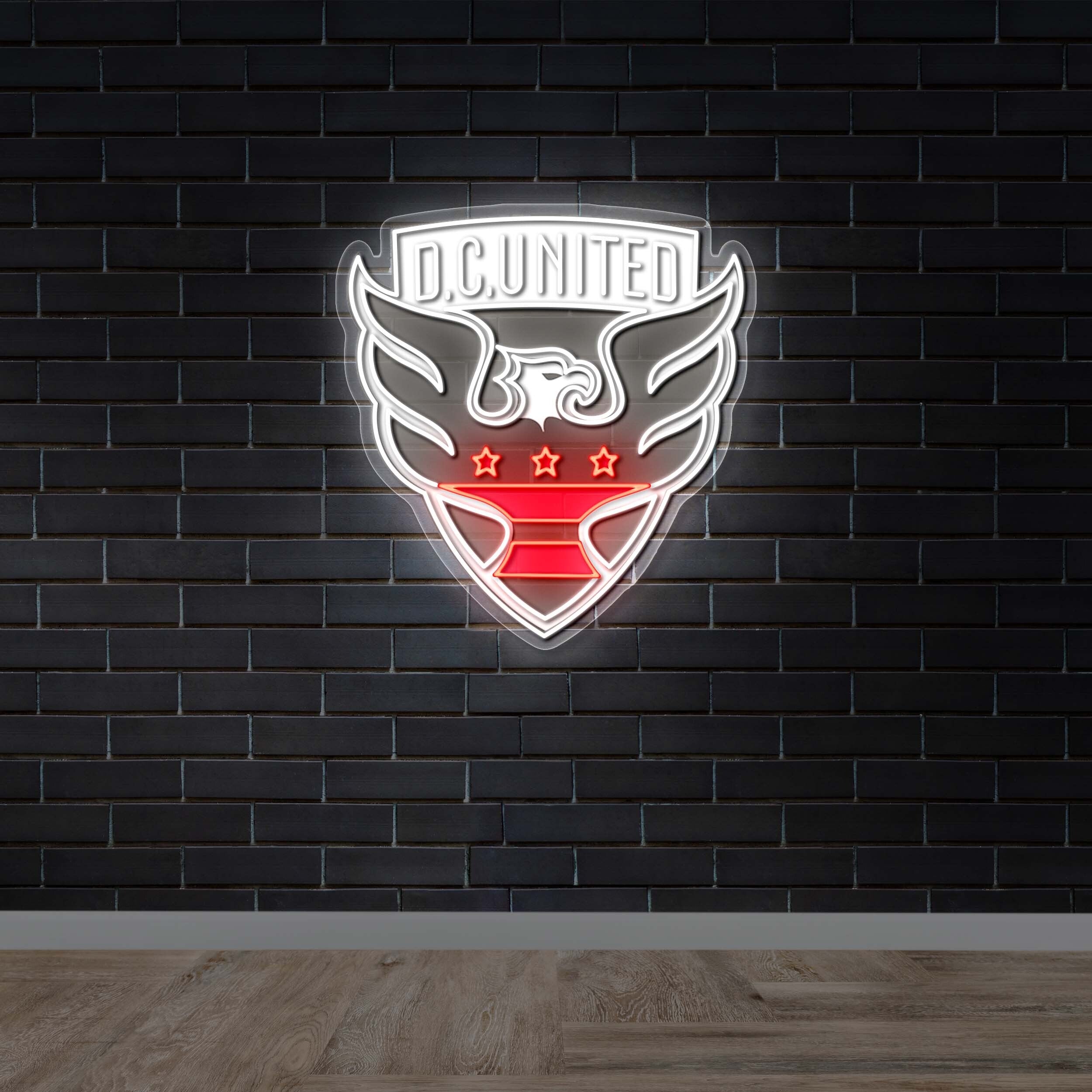 D.C UNITED - Premium Neon Artwork