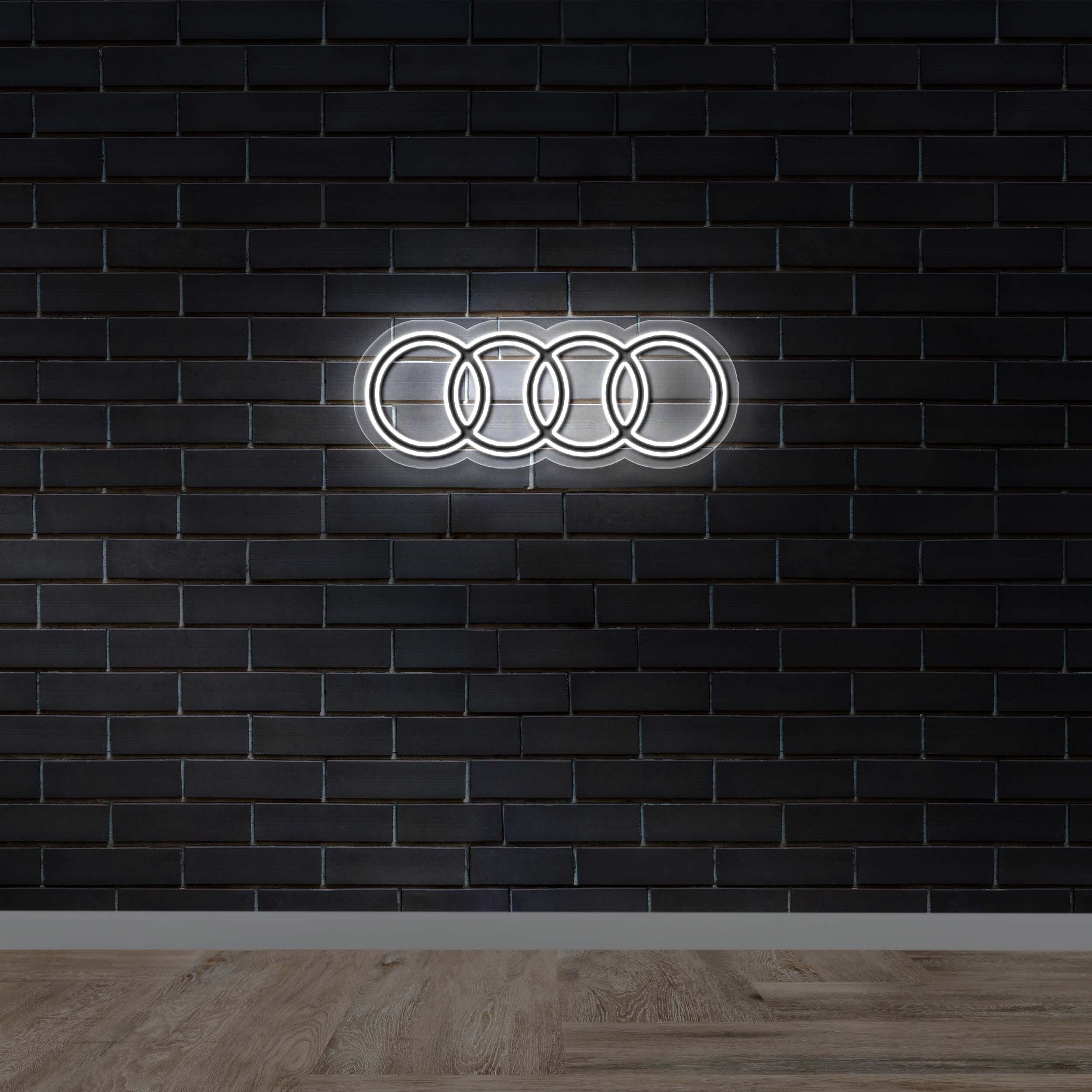 AUDI RINGS - Premium Neon Artwork