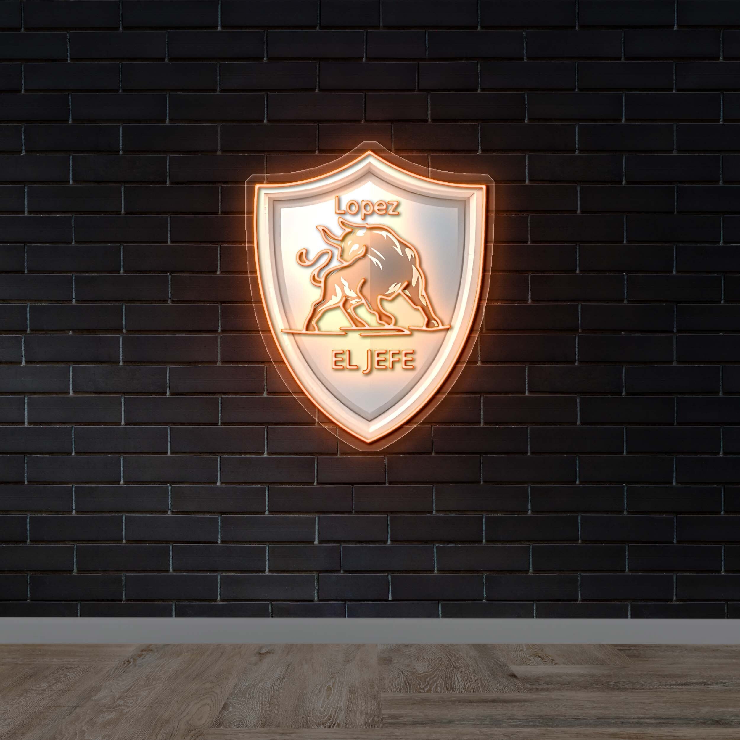 LOPEZ EL JEFE - Premium Neon Artwork