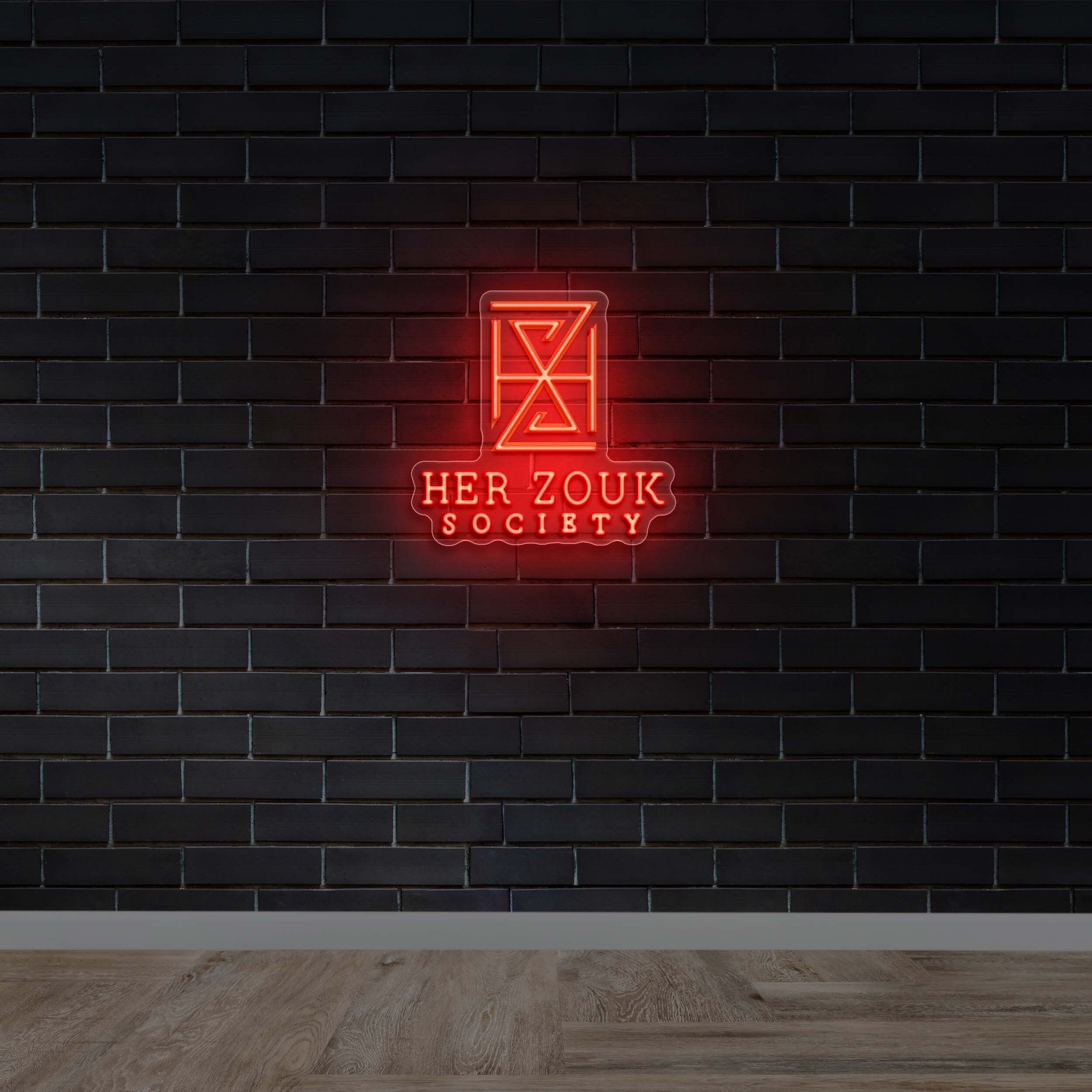 Her Zouk Society - Premium Neon Artwork