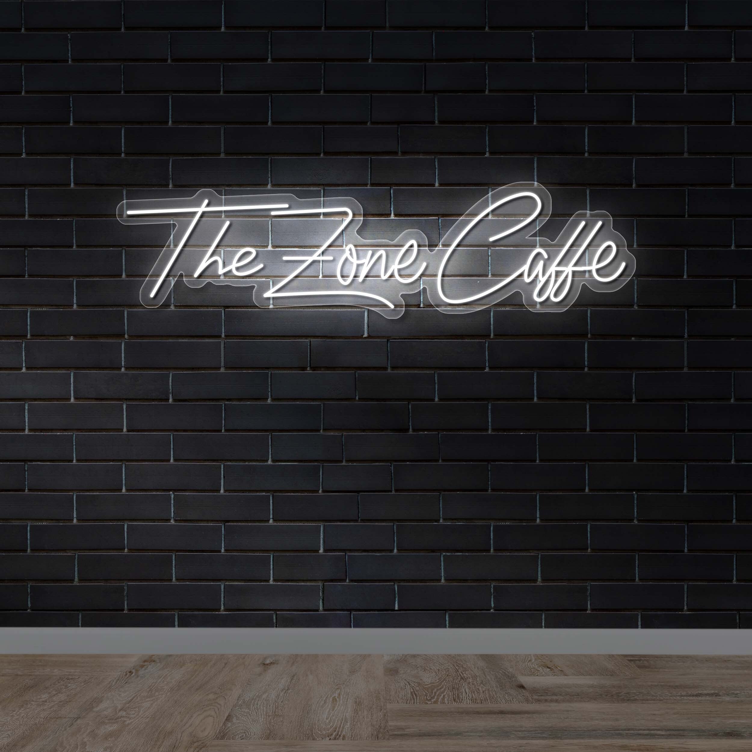 The Zone Caffe - Premium Neon Artwork