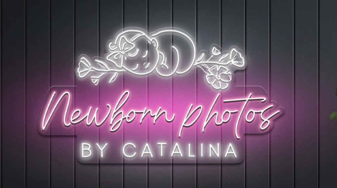 Newborn Photos - Premium Neon Artwork