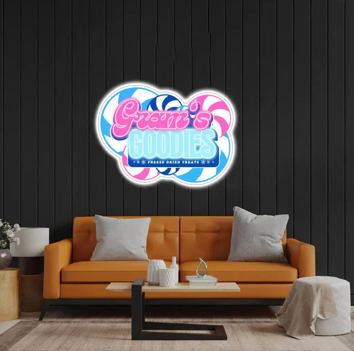Gram's Goodies - Premium Neon Artwork