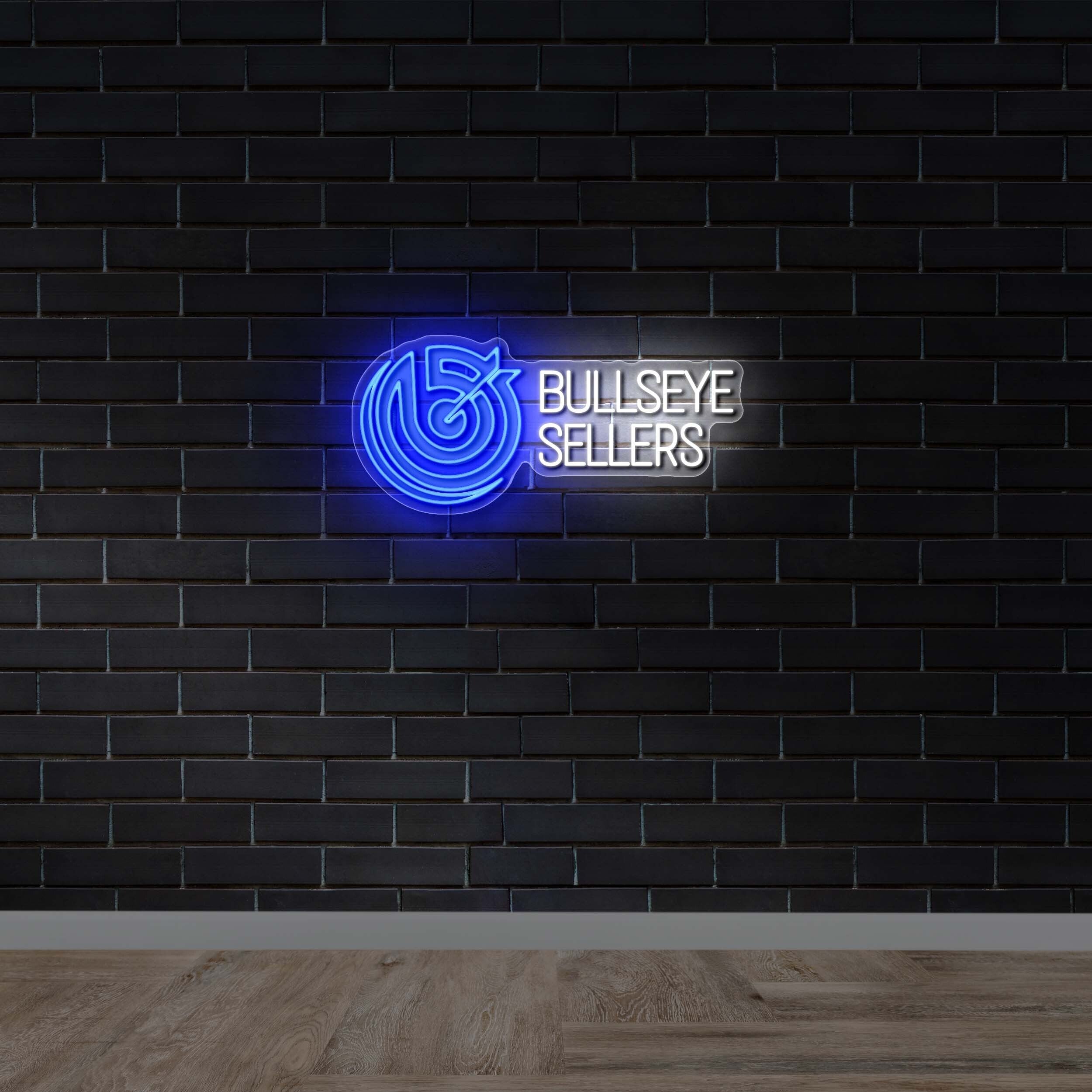 BULLSEYE SELLERS - Premium Neon Artwork