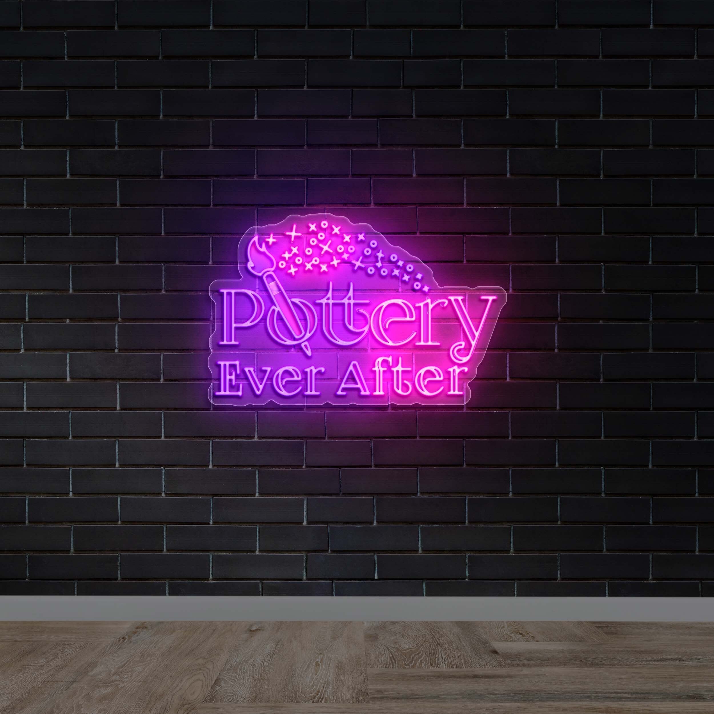 Pottery Ever After - Premium Neon Artwork