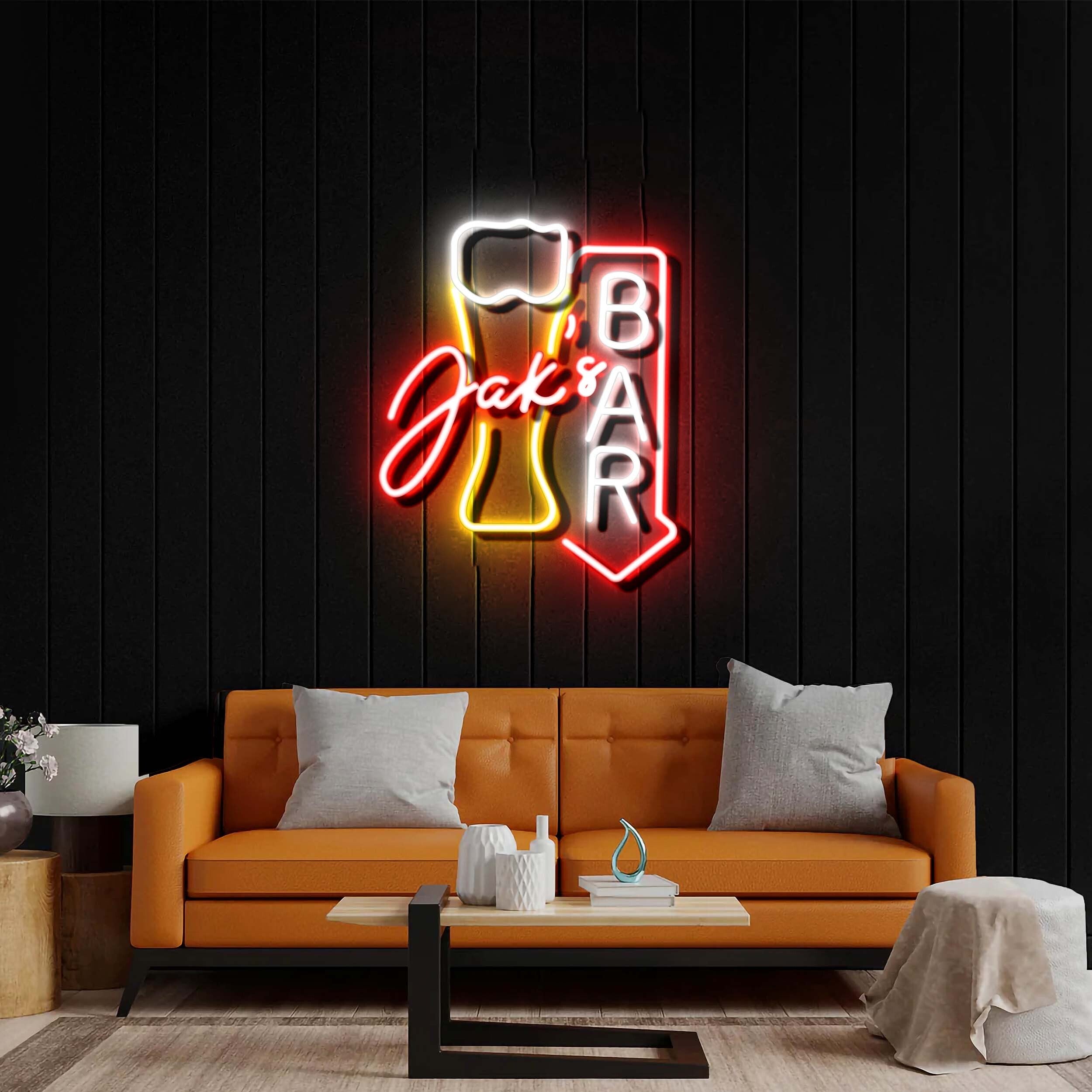 Jak's Bar - Premium Neon Artwork