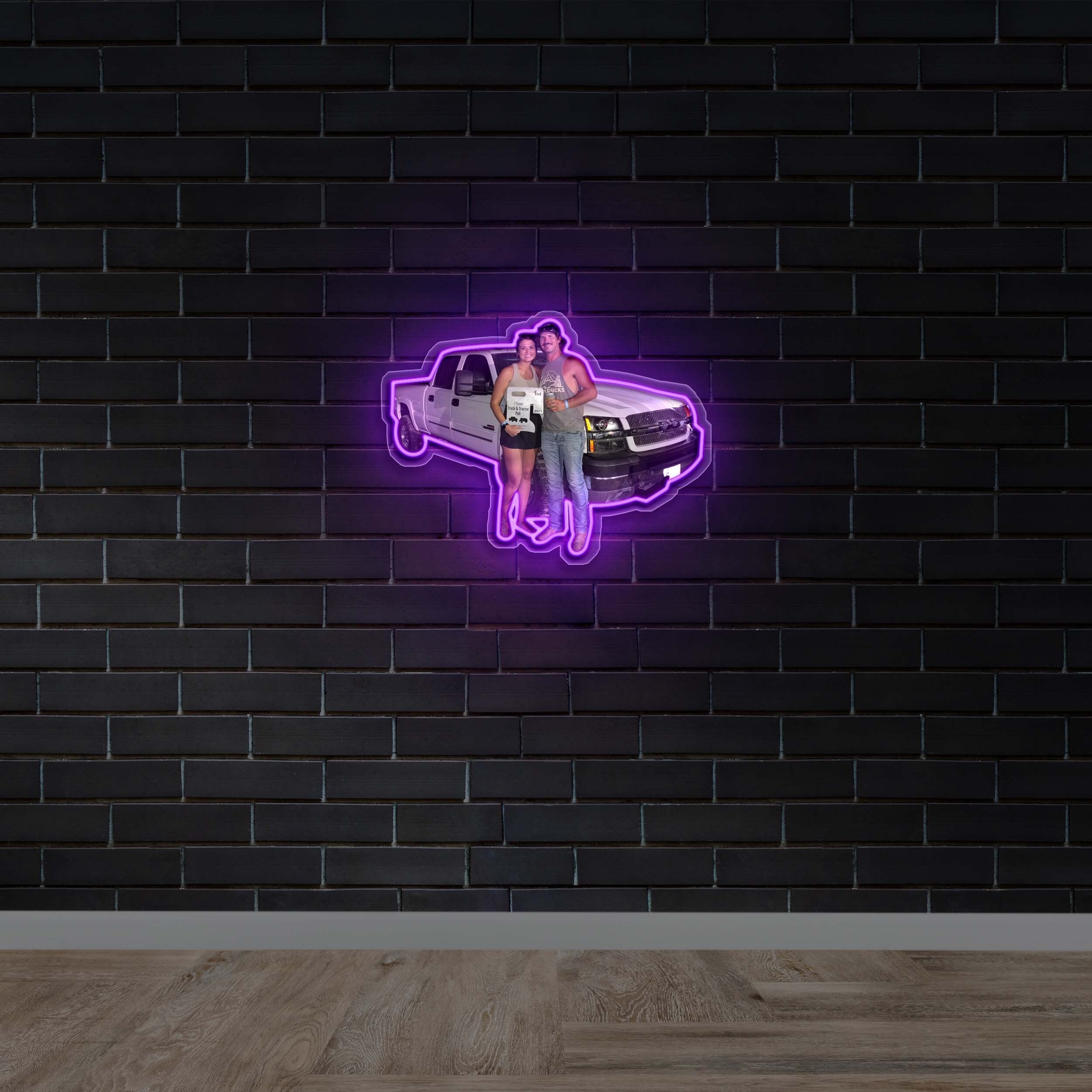 Driven By Love - Premium Neon Artwork