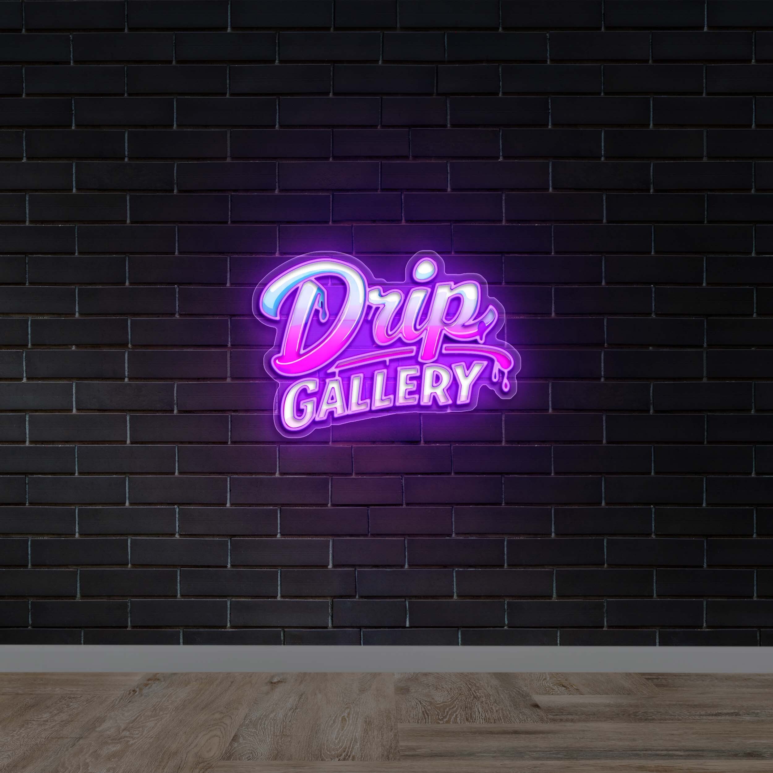 DRIP GALLERY | 2nd Version - Premium Neon Artwork