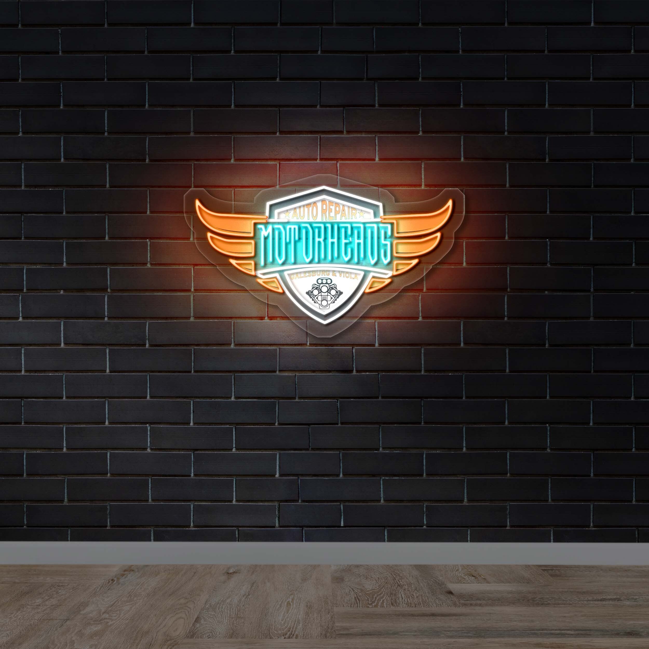 MOTORHEADS - Premium Neon Artwork