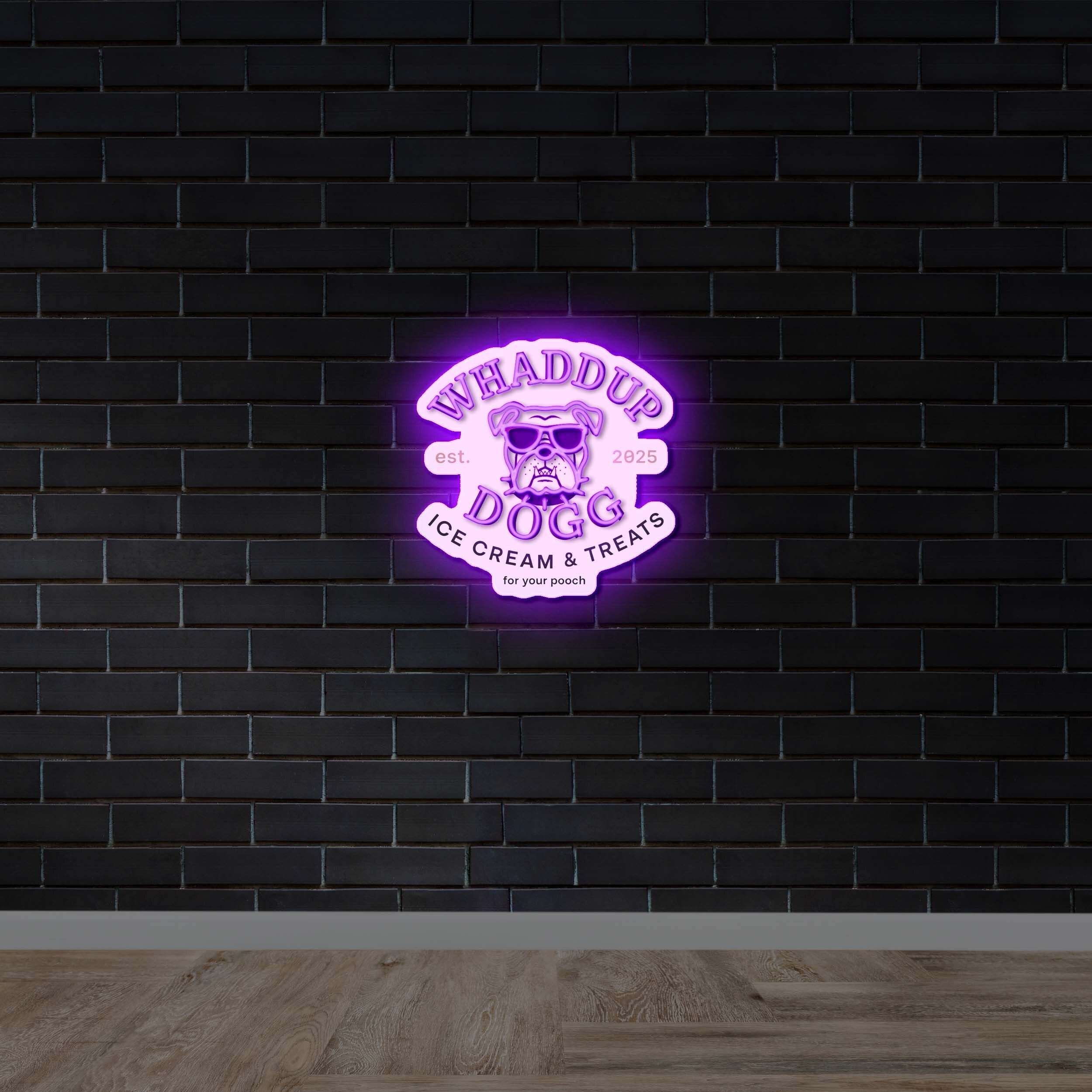 Whaddup Dogg | 2nd Version - Premium Neon Artwork