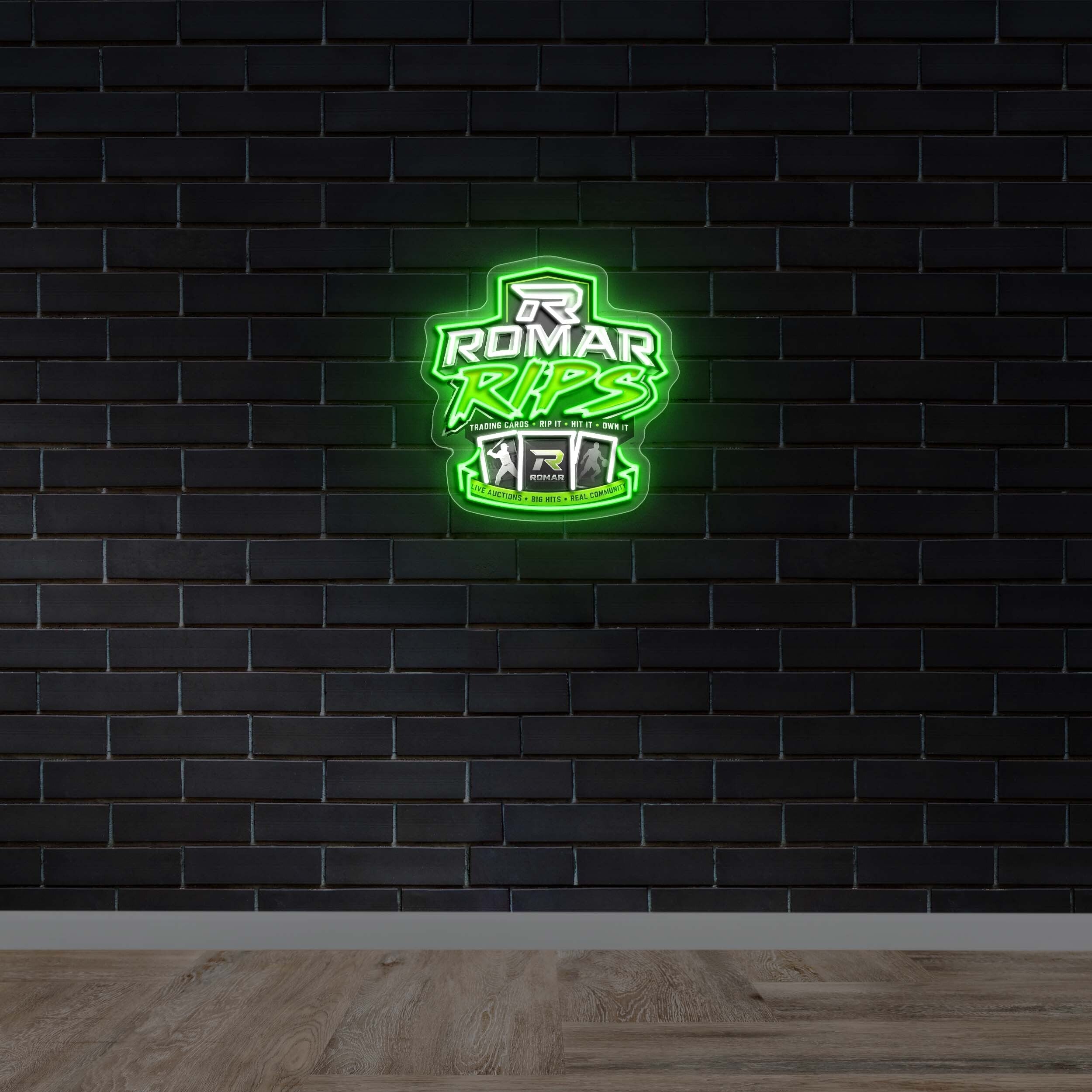 ROMAR RIPS - Premium Neon Artwork