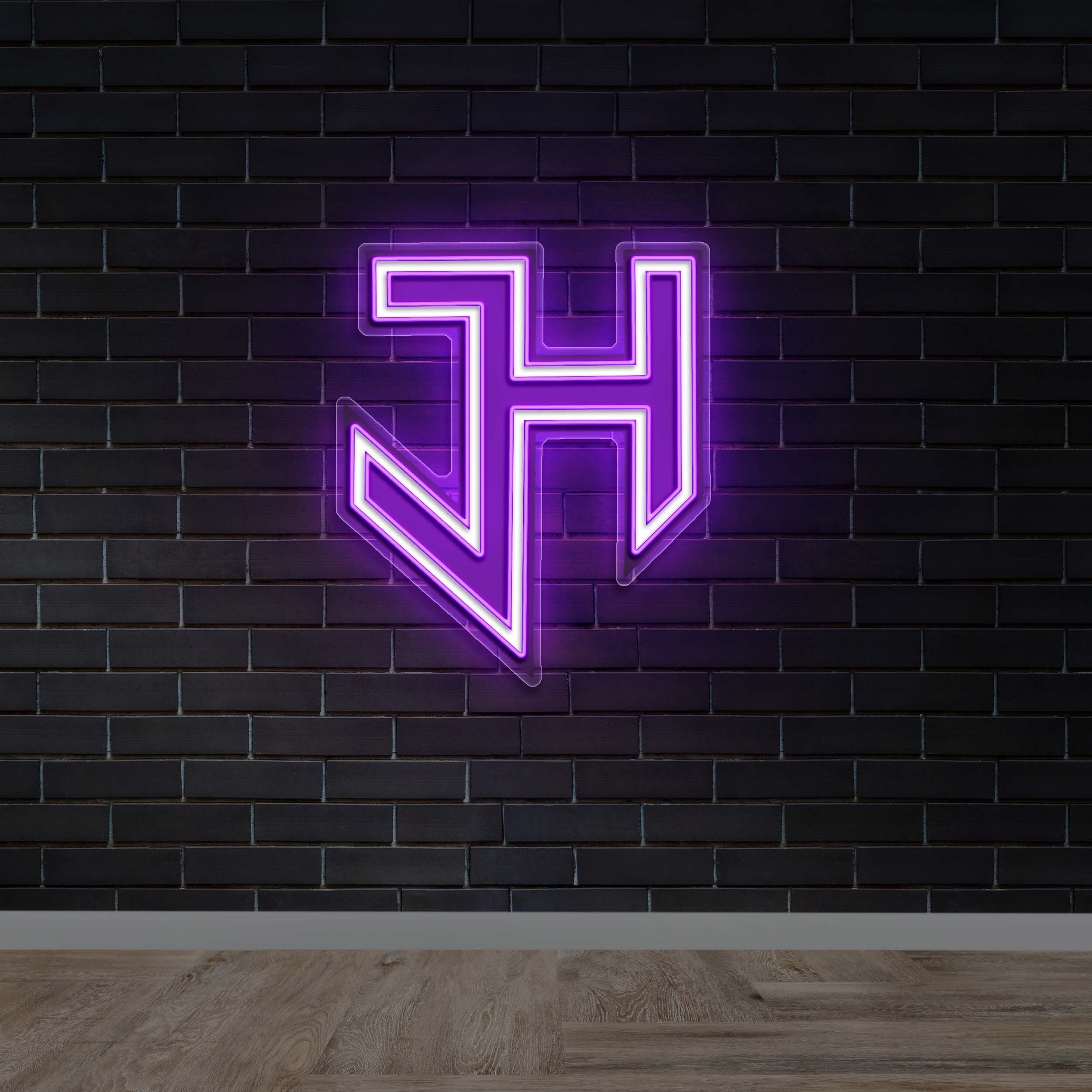 JH Outline - Premium Neon Artwork