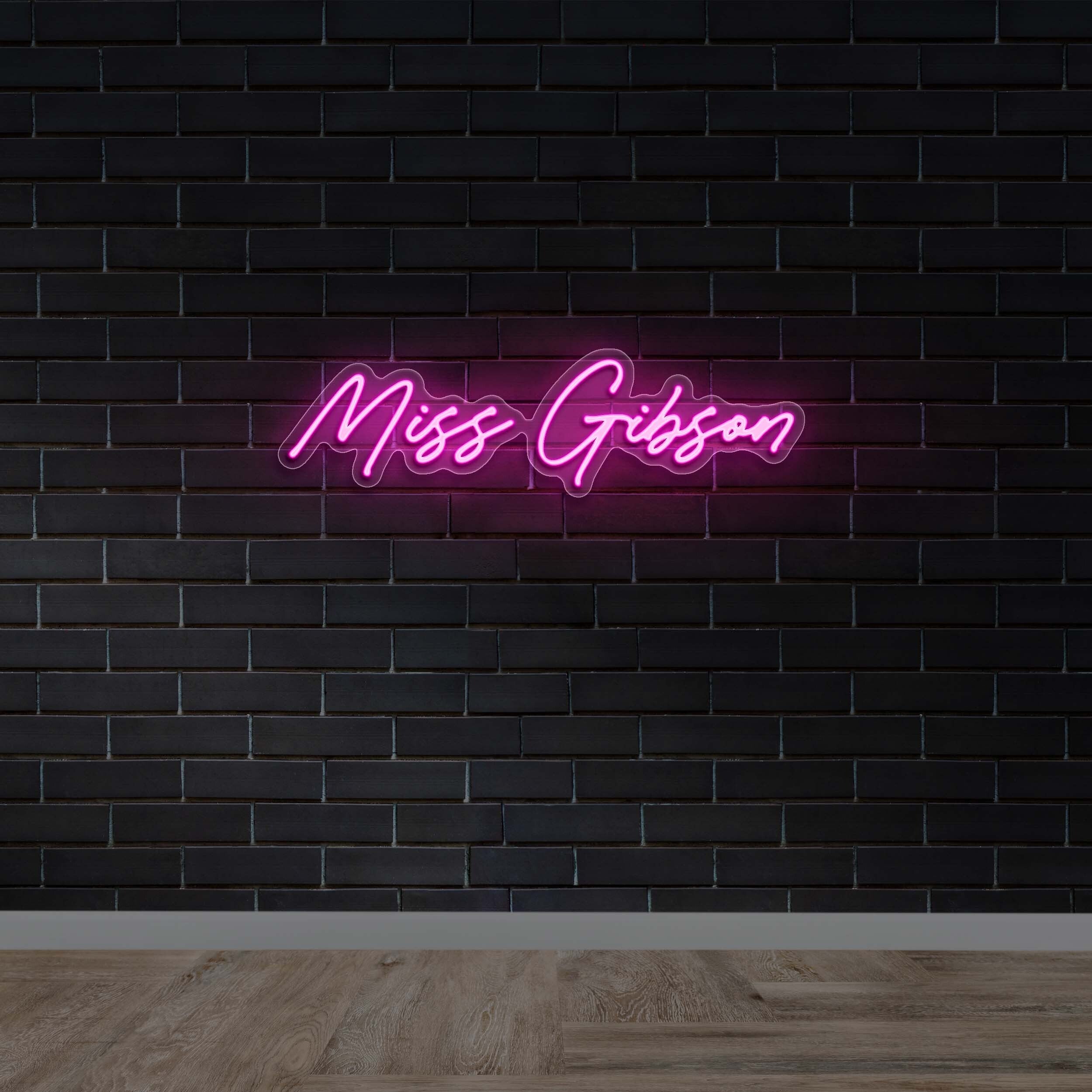 Miss Gibson - Premium Neon Artwork
