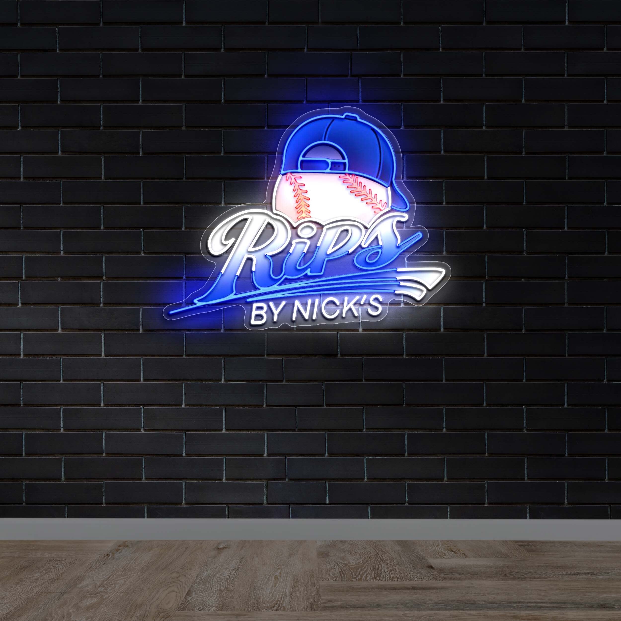 Rips By Nick’s - Premium Neon Artwork