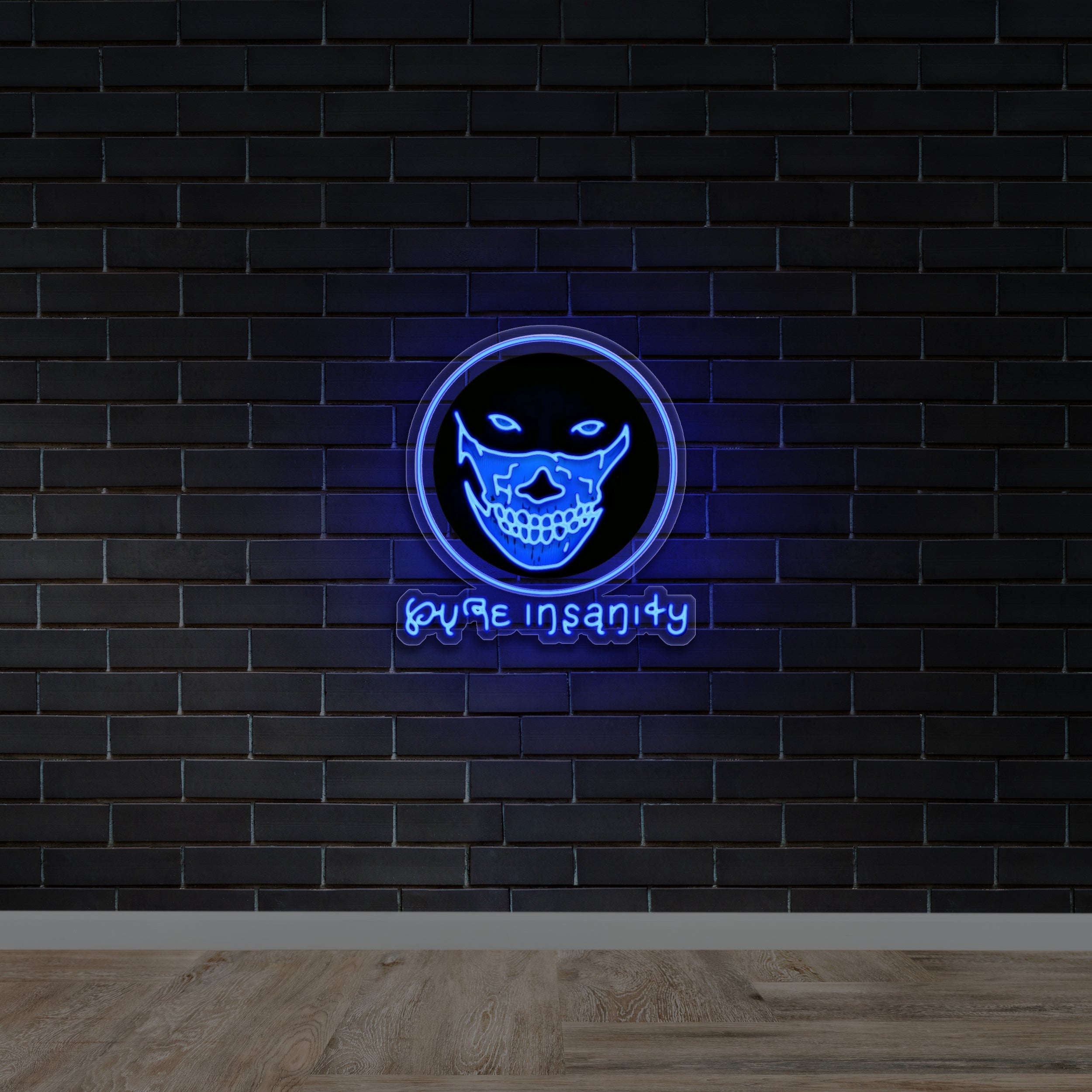 PURE INSANITY - Premium Neon Artwork