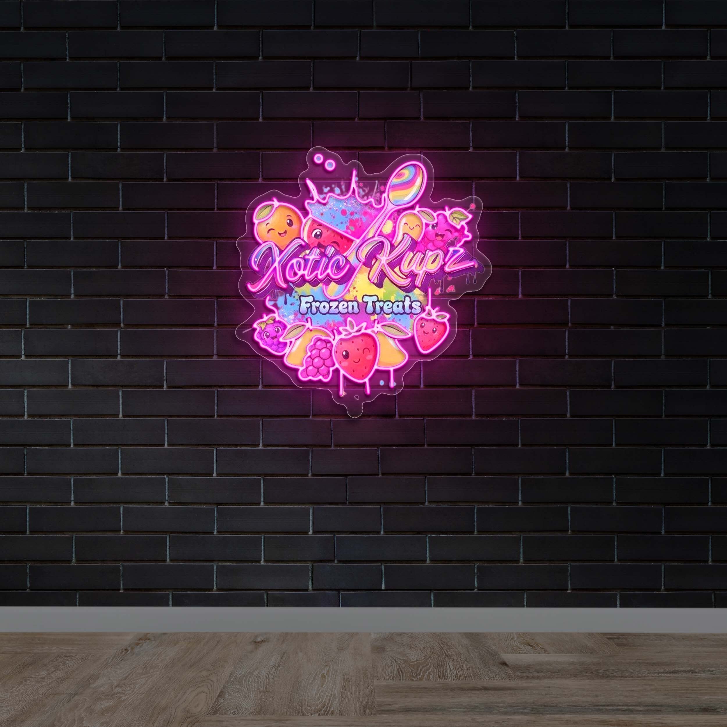 Xotic Kupz - Premium Neon Artwork