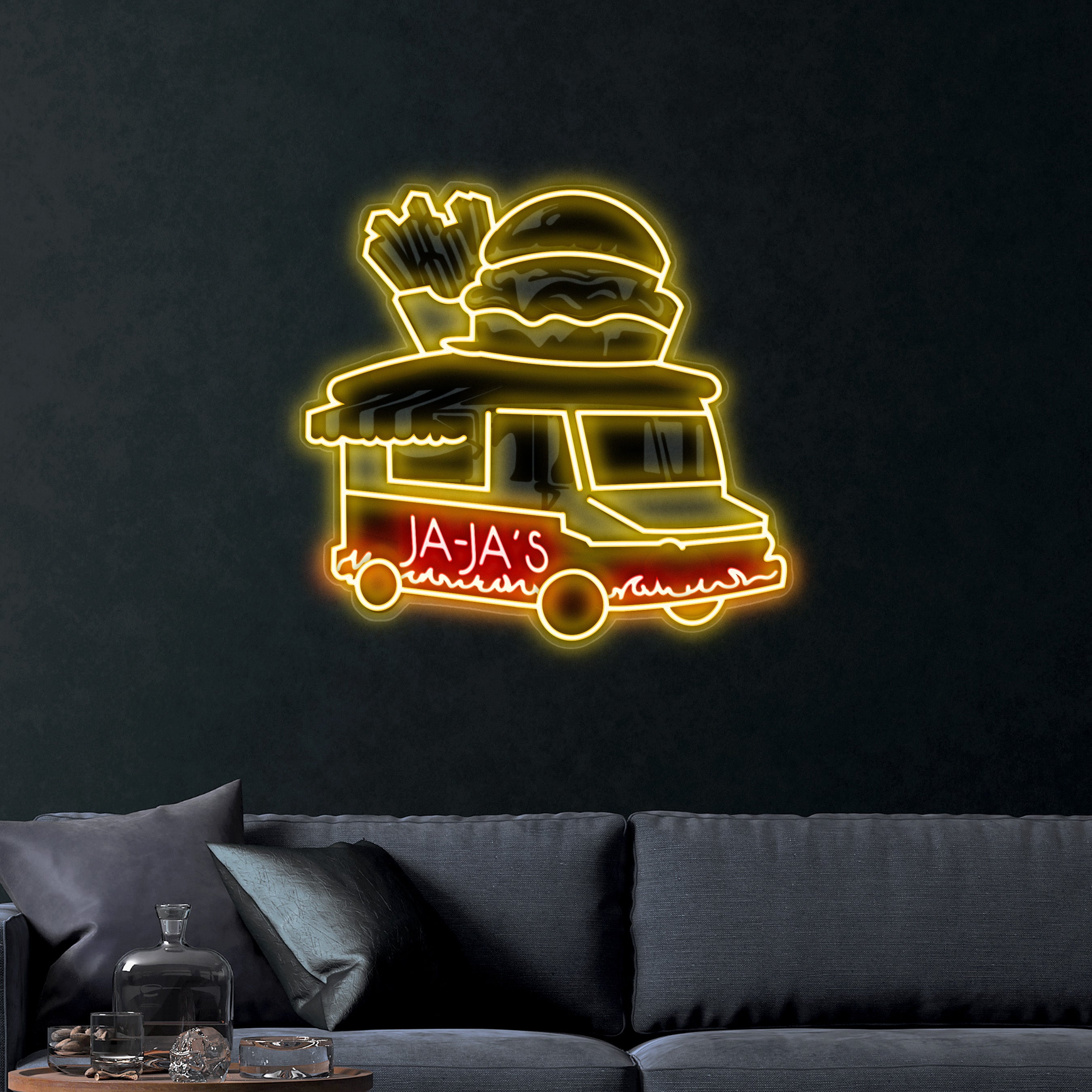 Ja-Ja's – Premium Neon Artwork