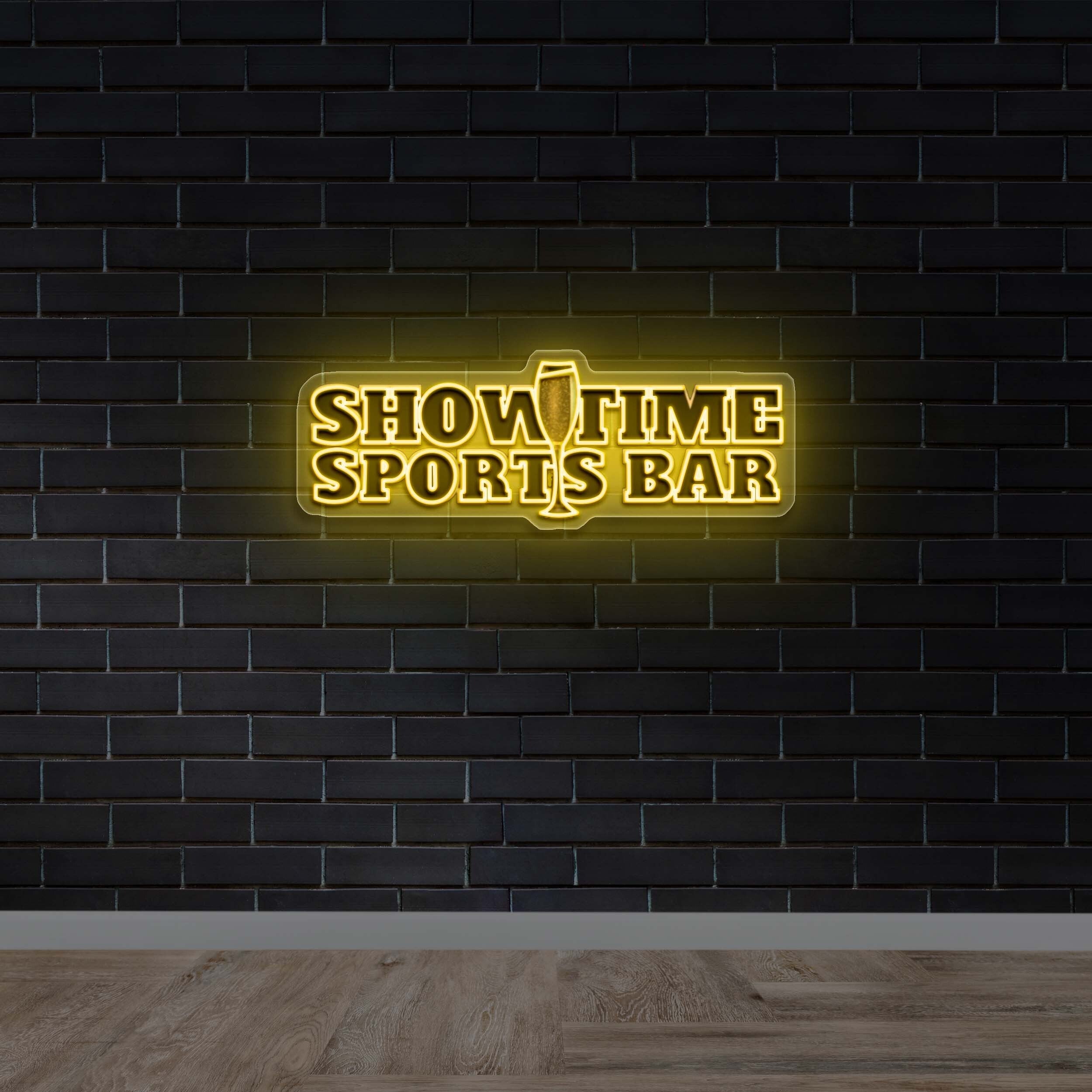 SHOWTIME SPORTS BAR - Premium Neon Artwork