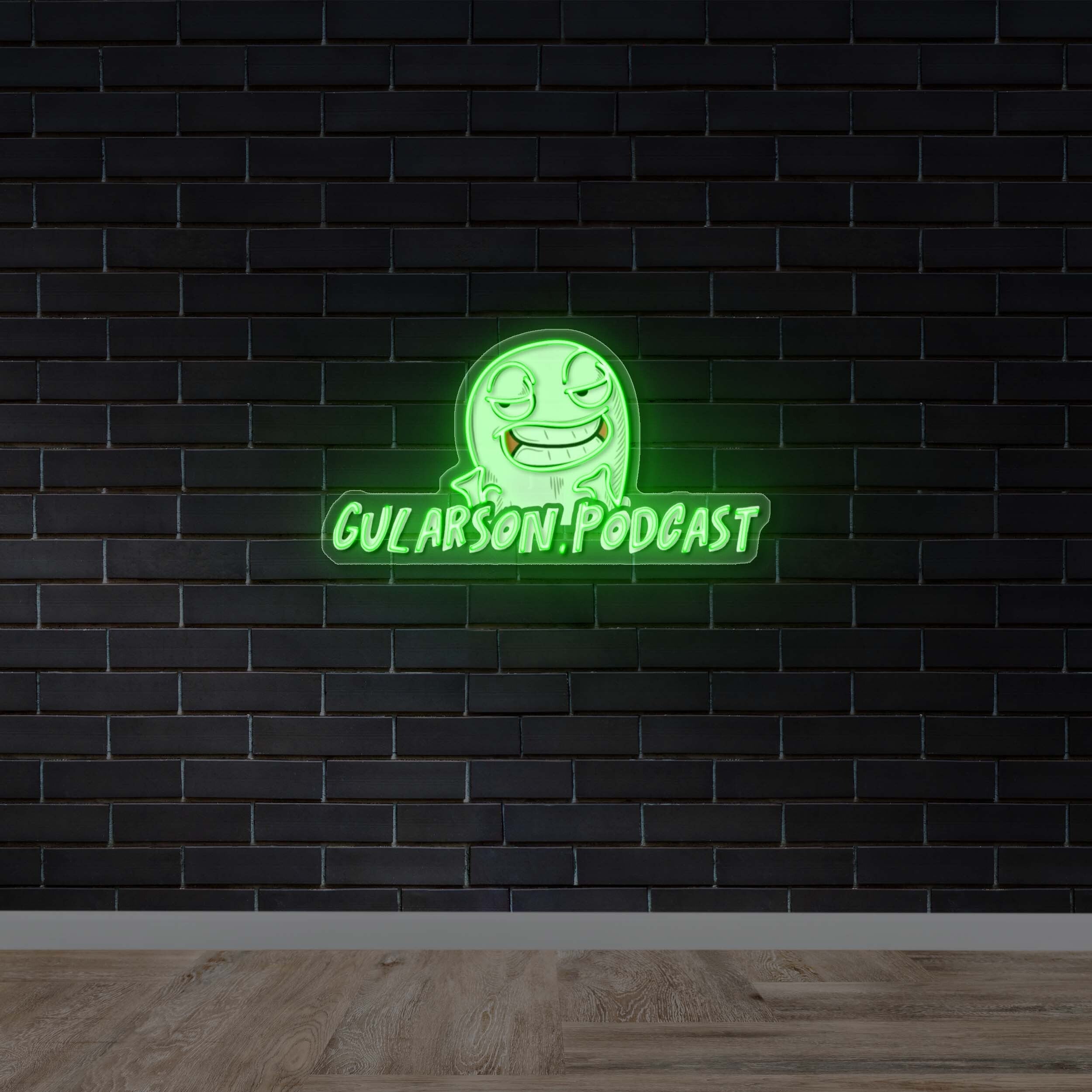 Gularson.Podcast - Premium Neon Artwork