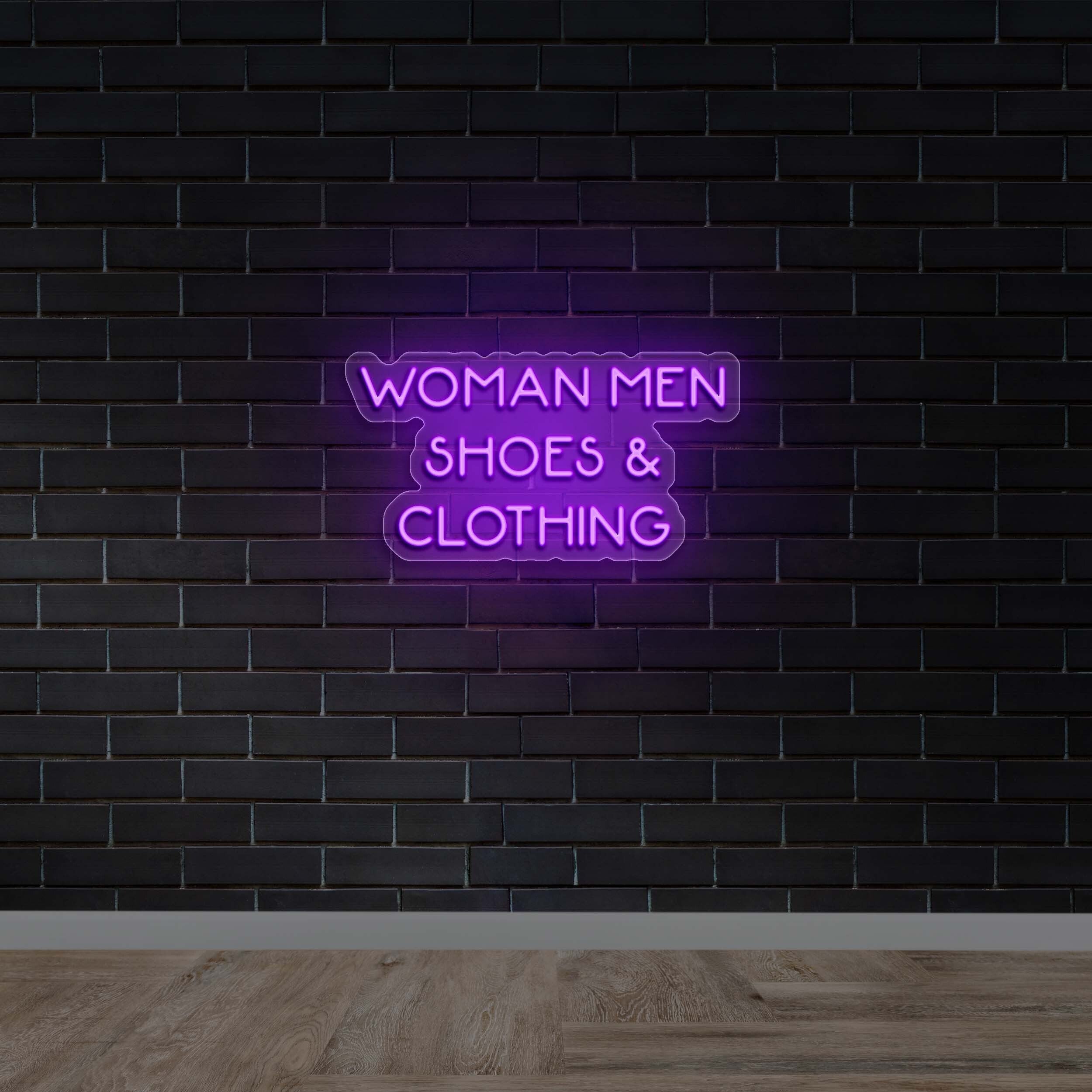 Women Men Shoes & Clothing - Premium Neon Artwork
