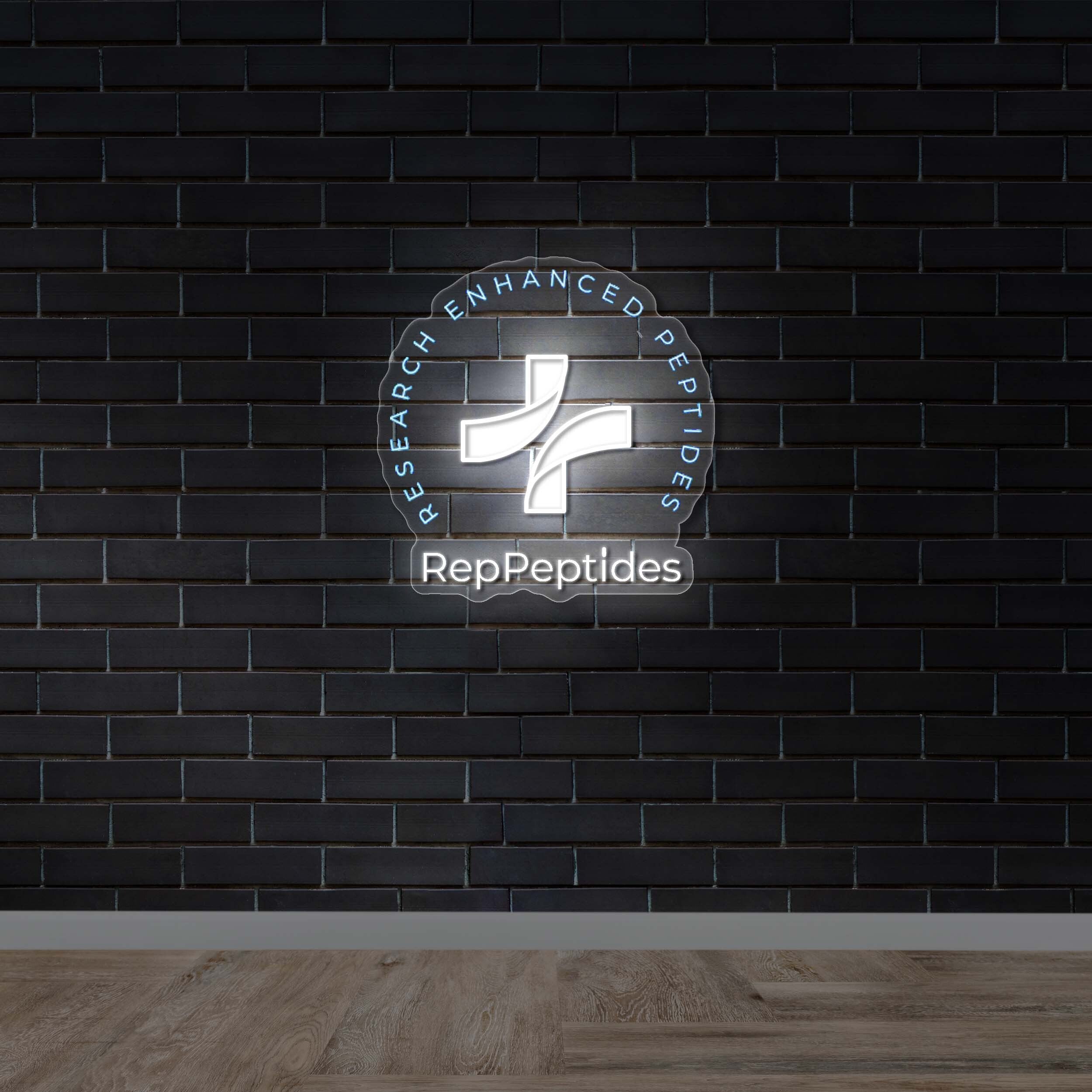 REP PEPTIDES - Premium Neon Artwork
