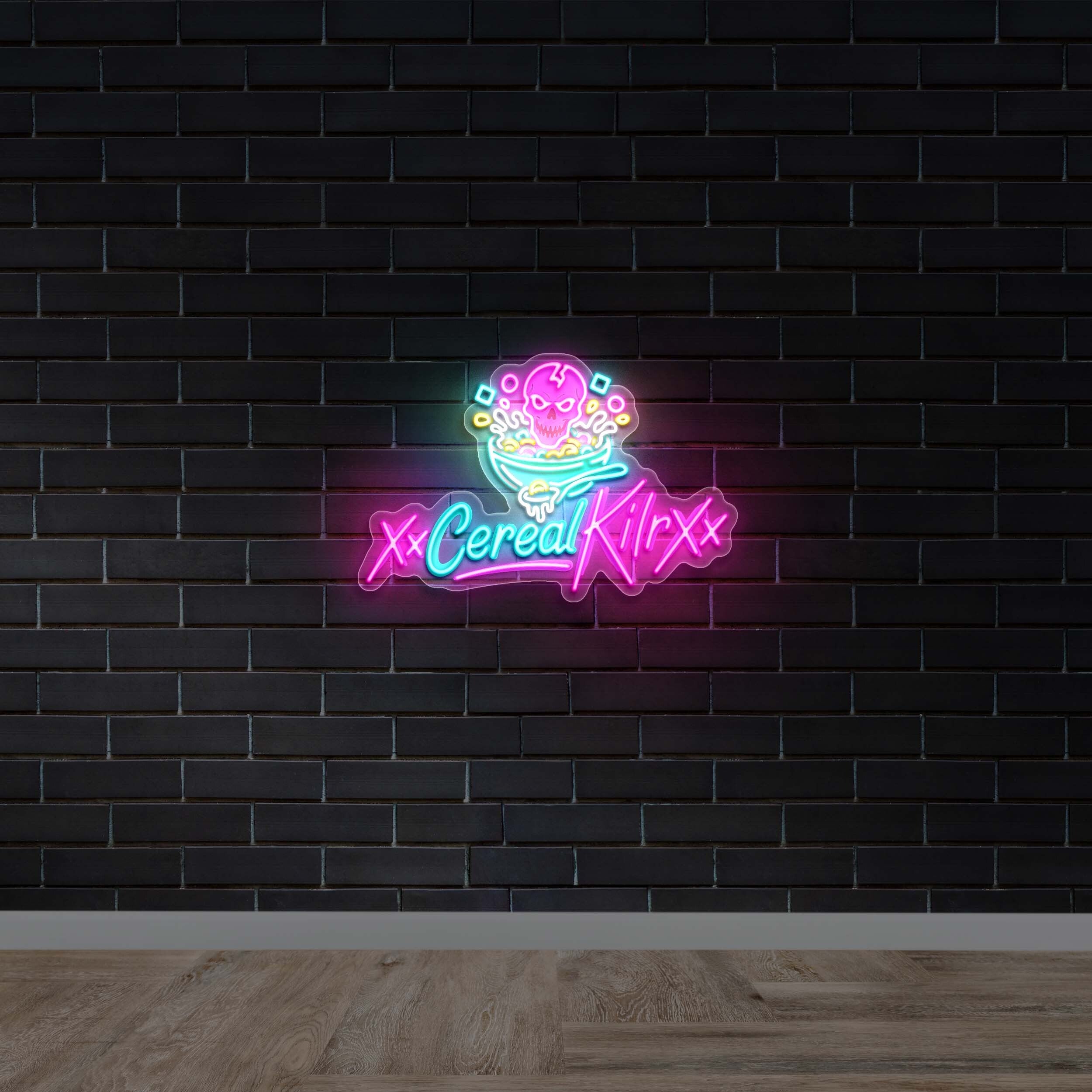 Cereal Kilr - Premium Neon Artwork