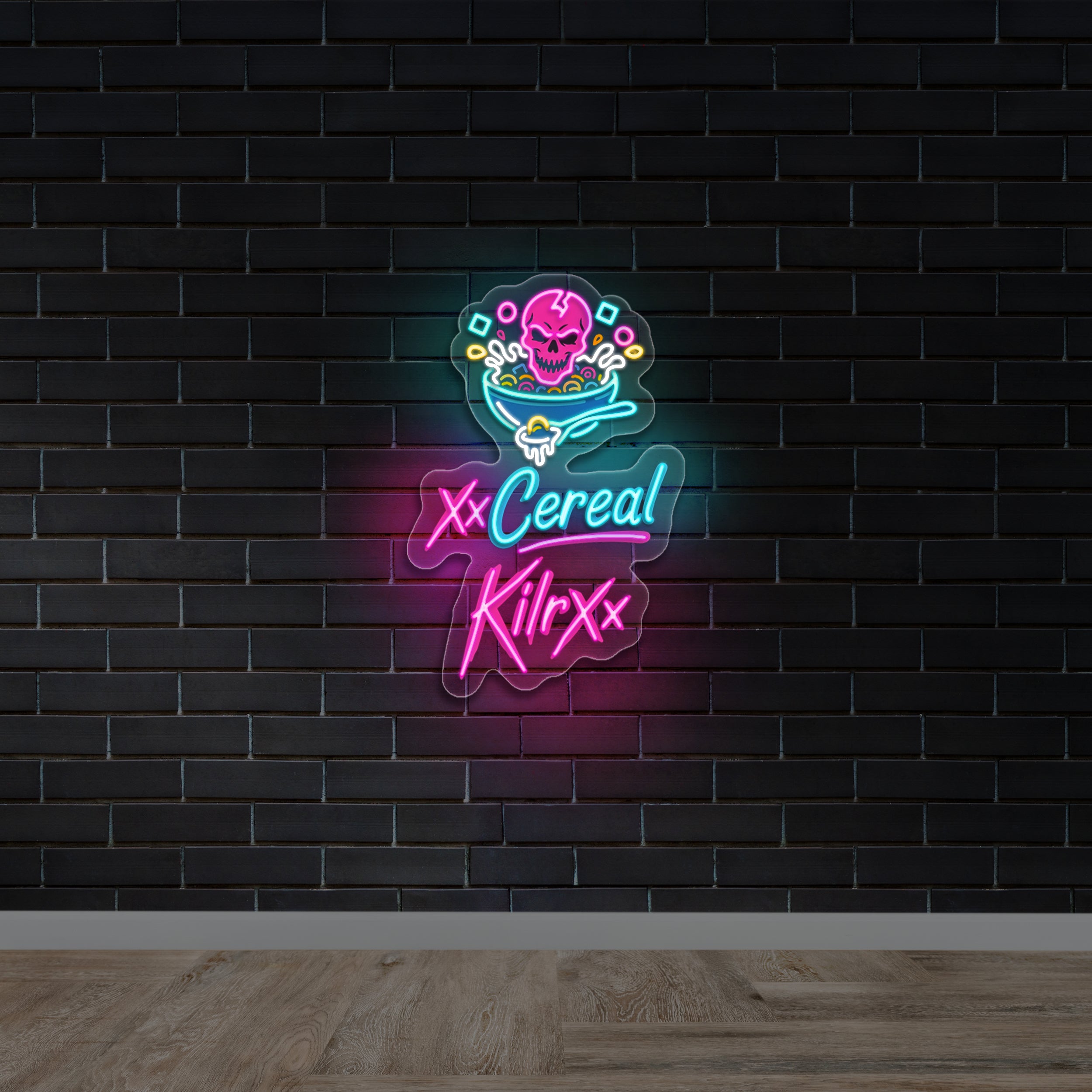 Cereal Kilr - Premium Neon Artwork