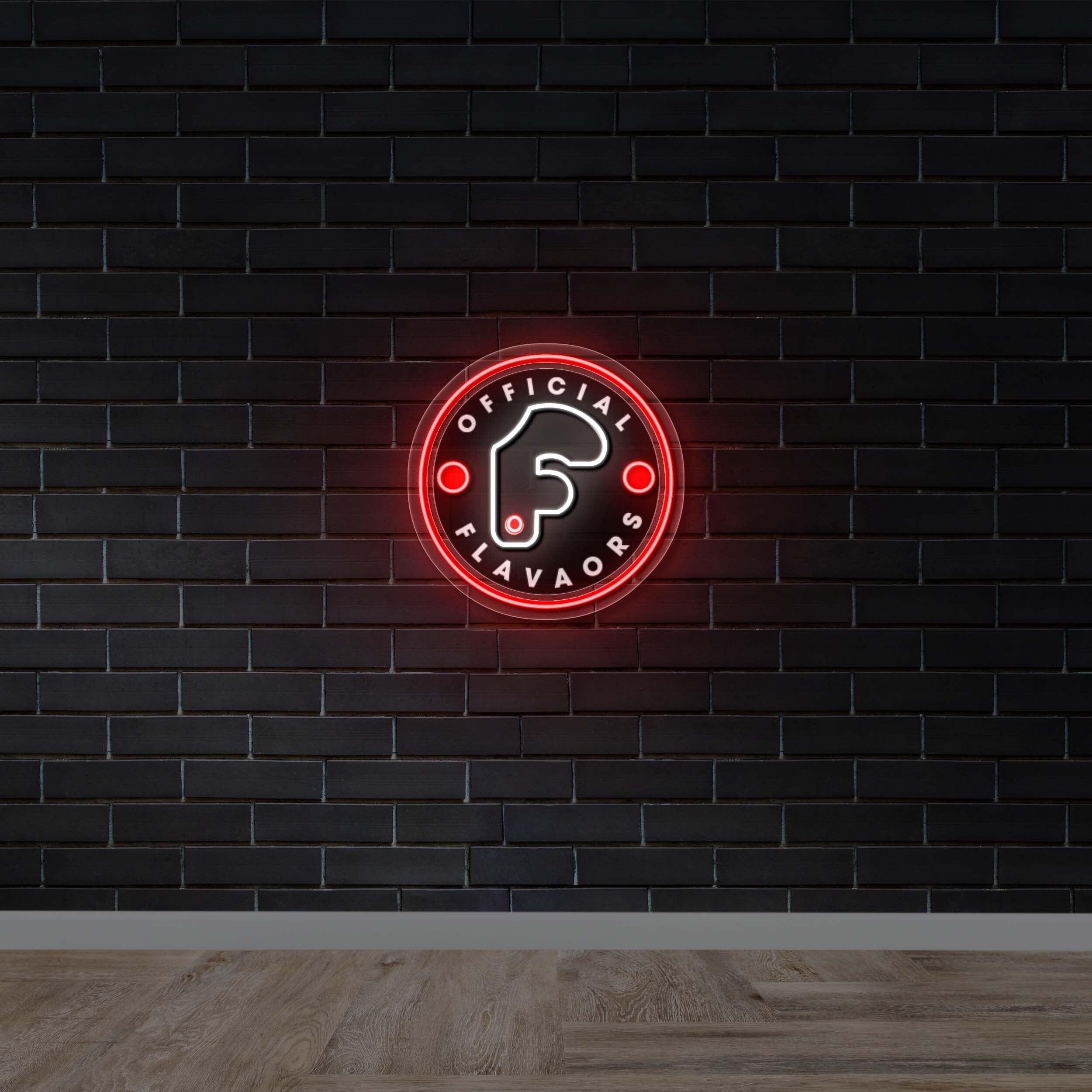 OFFICIAL FLAVAORS - Premium Neon Artwork