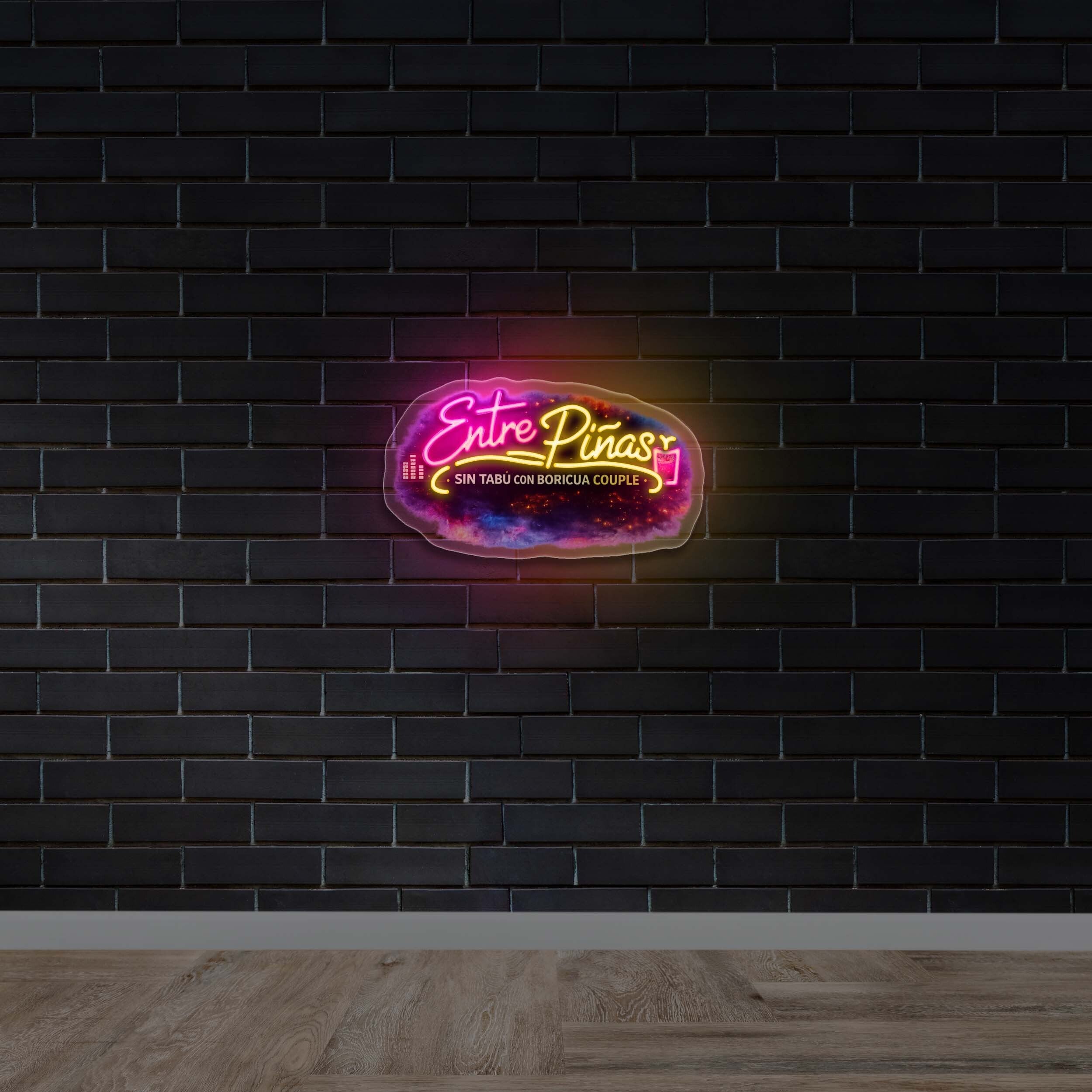 Entre Pinas - Premium Neon Artwork